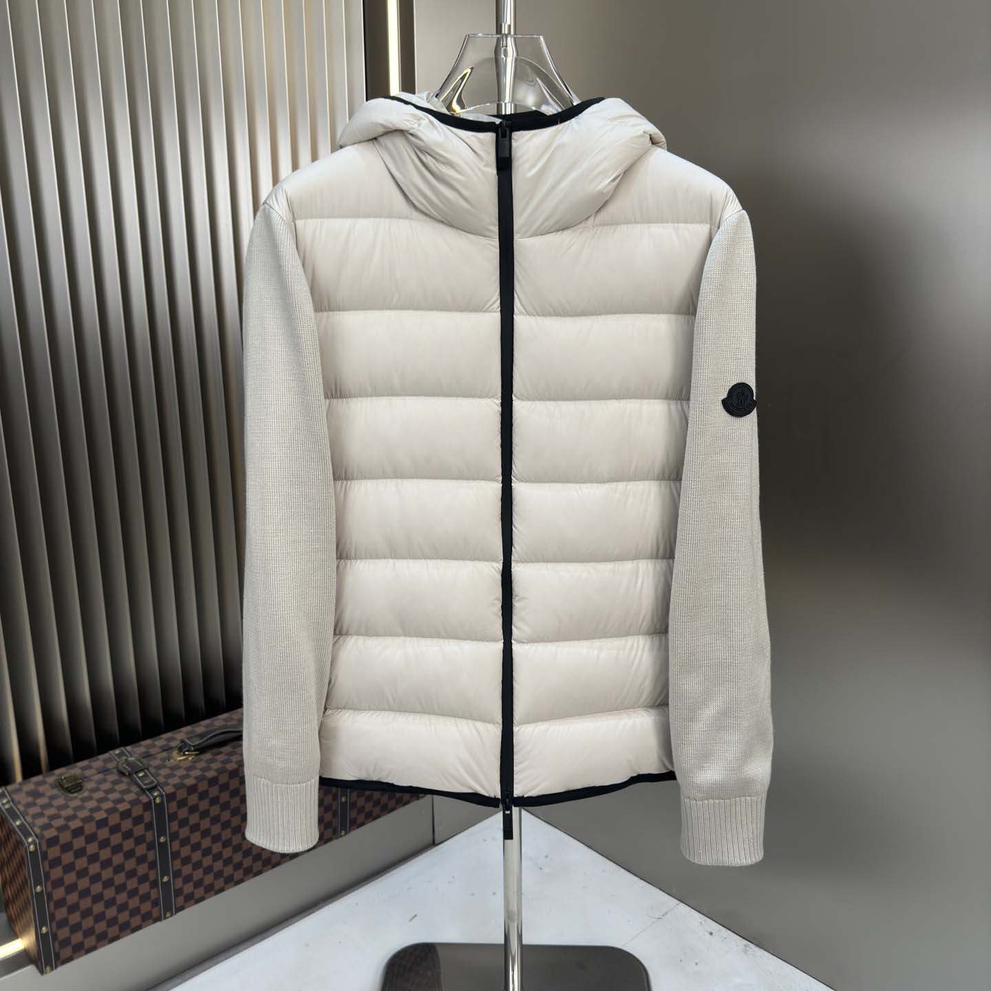 Moncler Hooded Short Down Jacket - FashionPlug