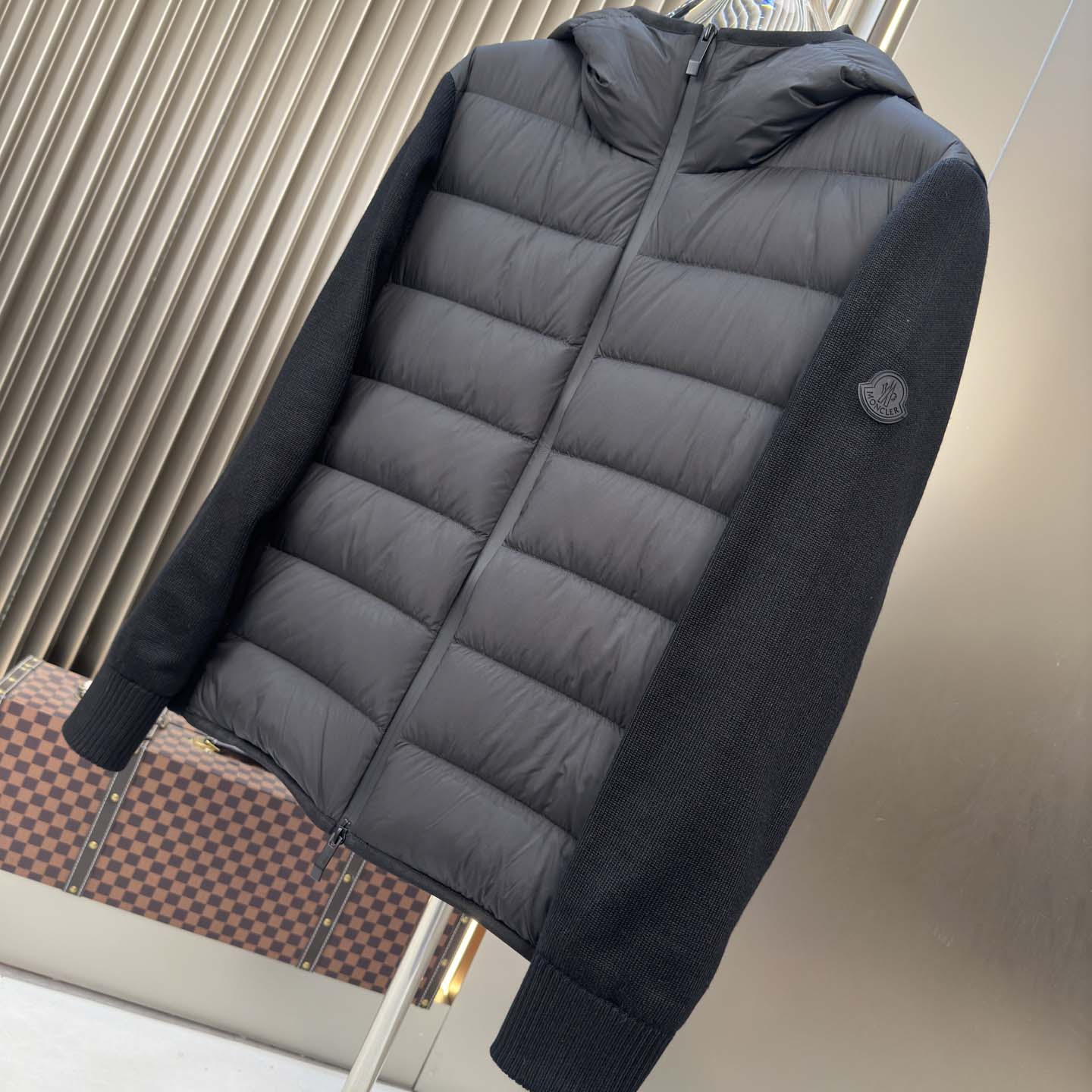 Moncler Hooded Short Down Jacket - FashionPlug