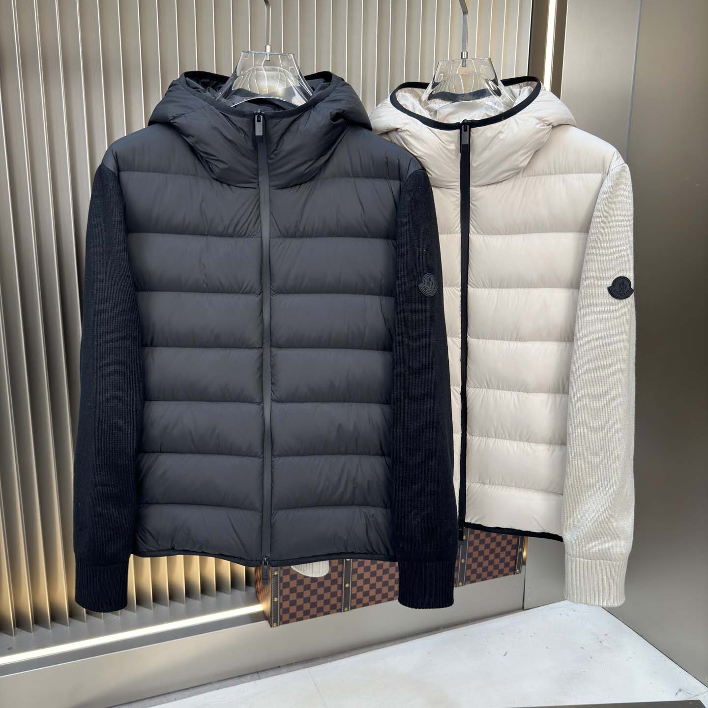 Moncler Hooded Short Down Jacket - FashionPlug