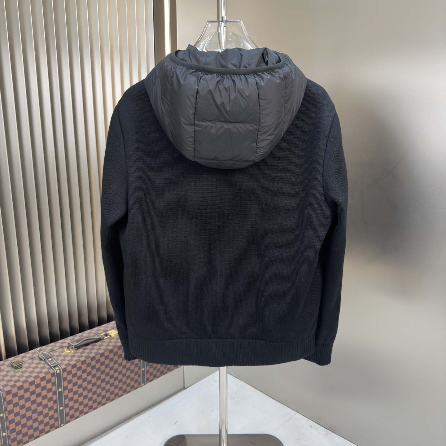 Moncler Hooded Short Down Jacket - FashionPlug