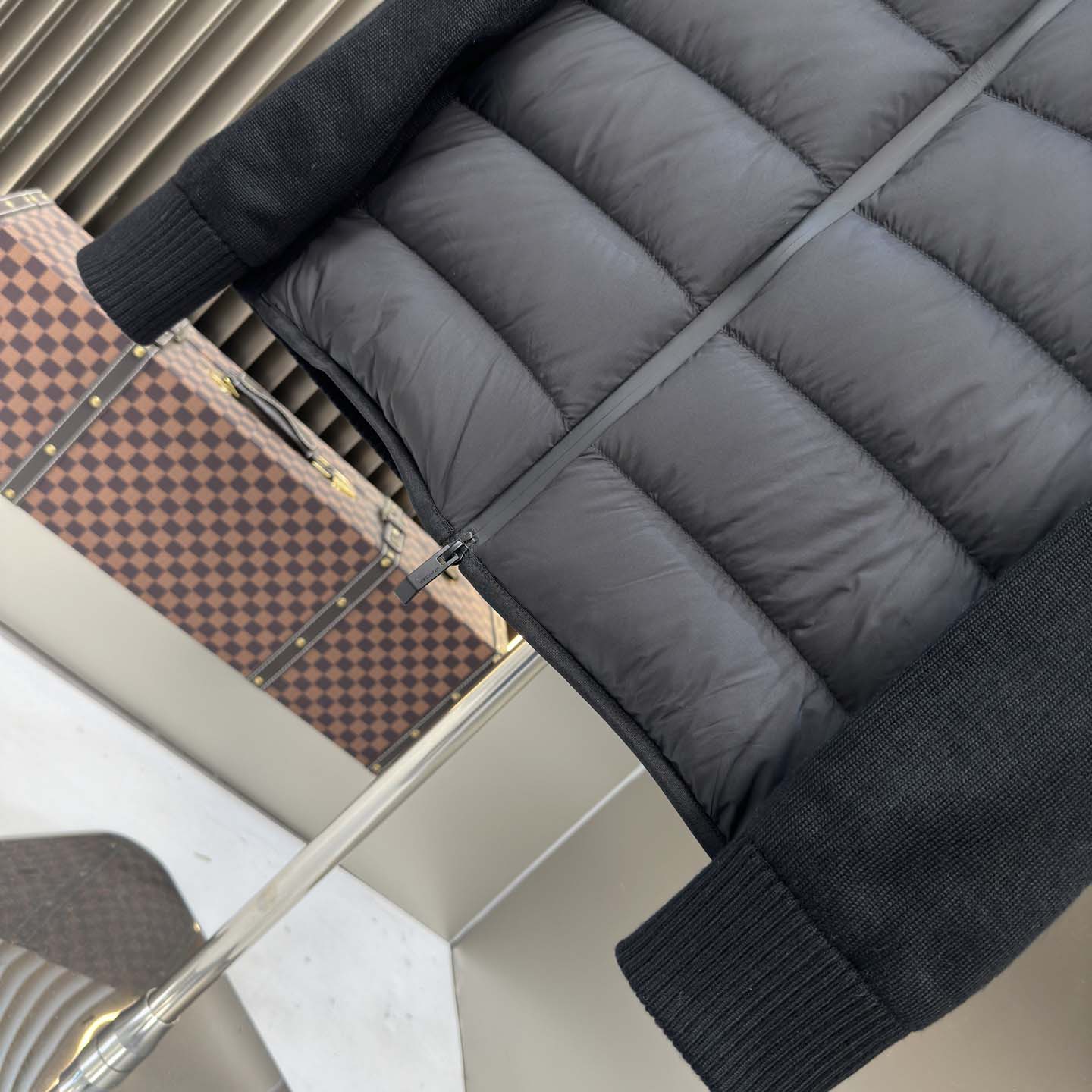 Moncler Hooded Short Down Jacket - FashionPlug