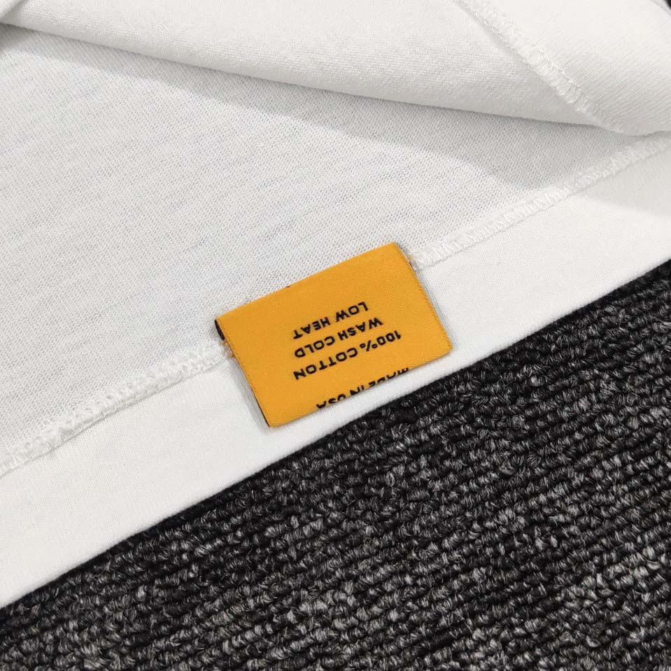 Gallery Dept Tee White Black Used Small - FashionPlug