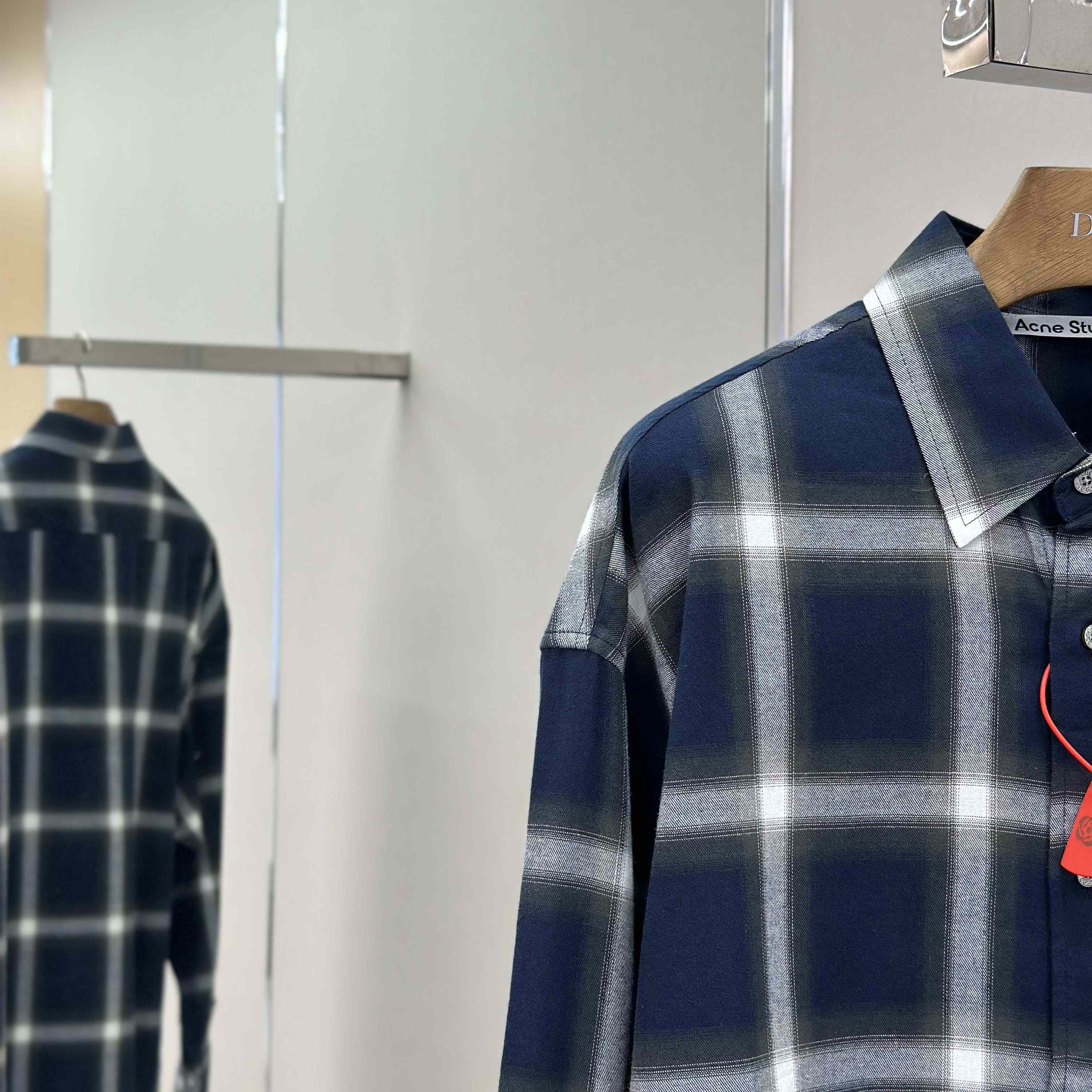 Acne Studios Check Shirt  - FashionPlug