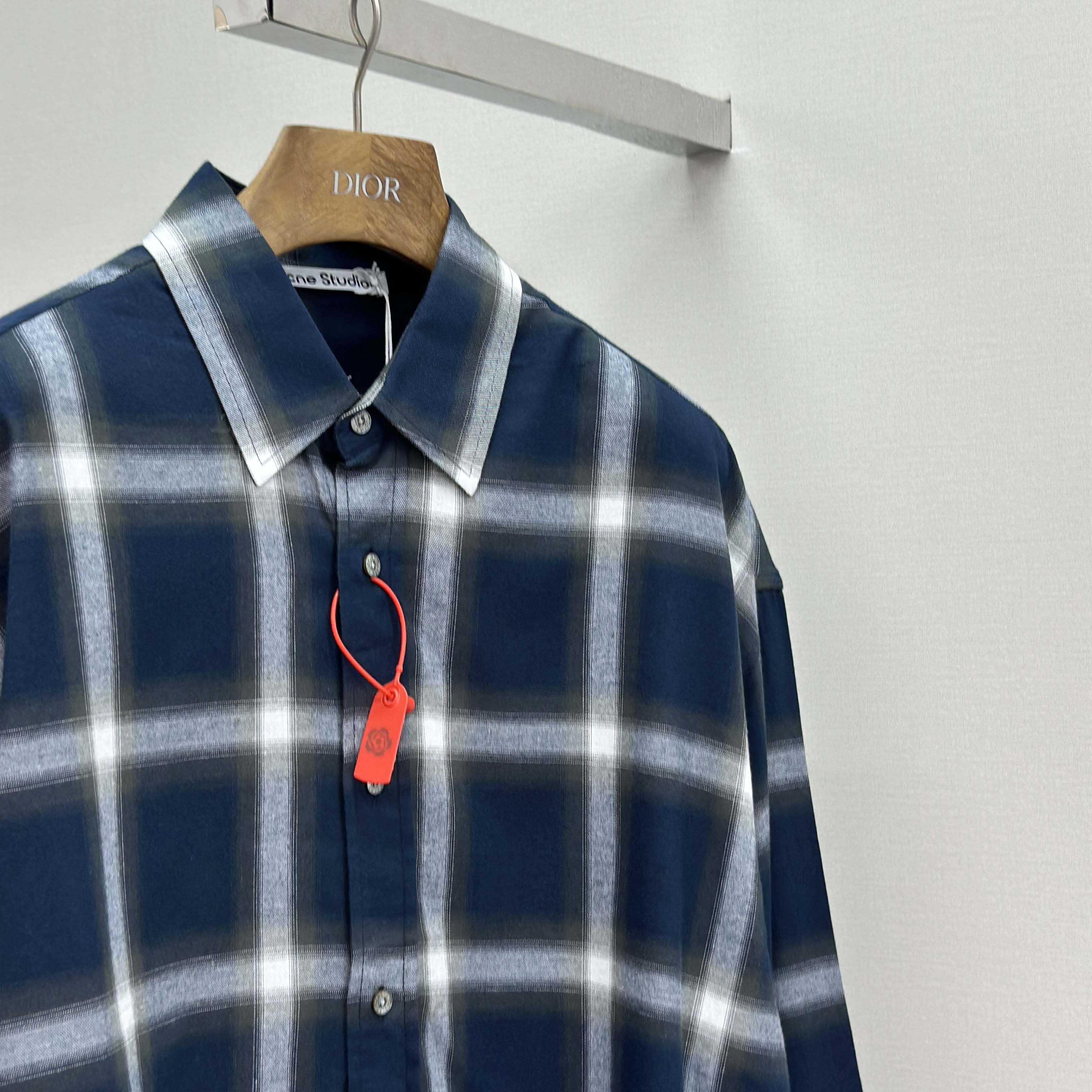 Acne Studios Check Shirt  - FashionPlug