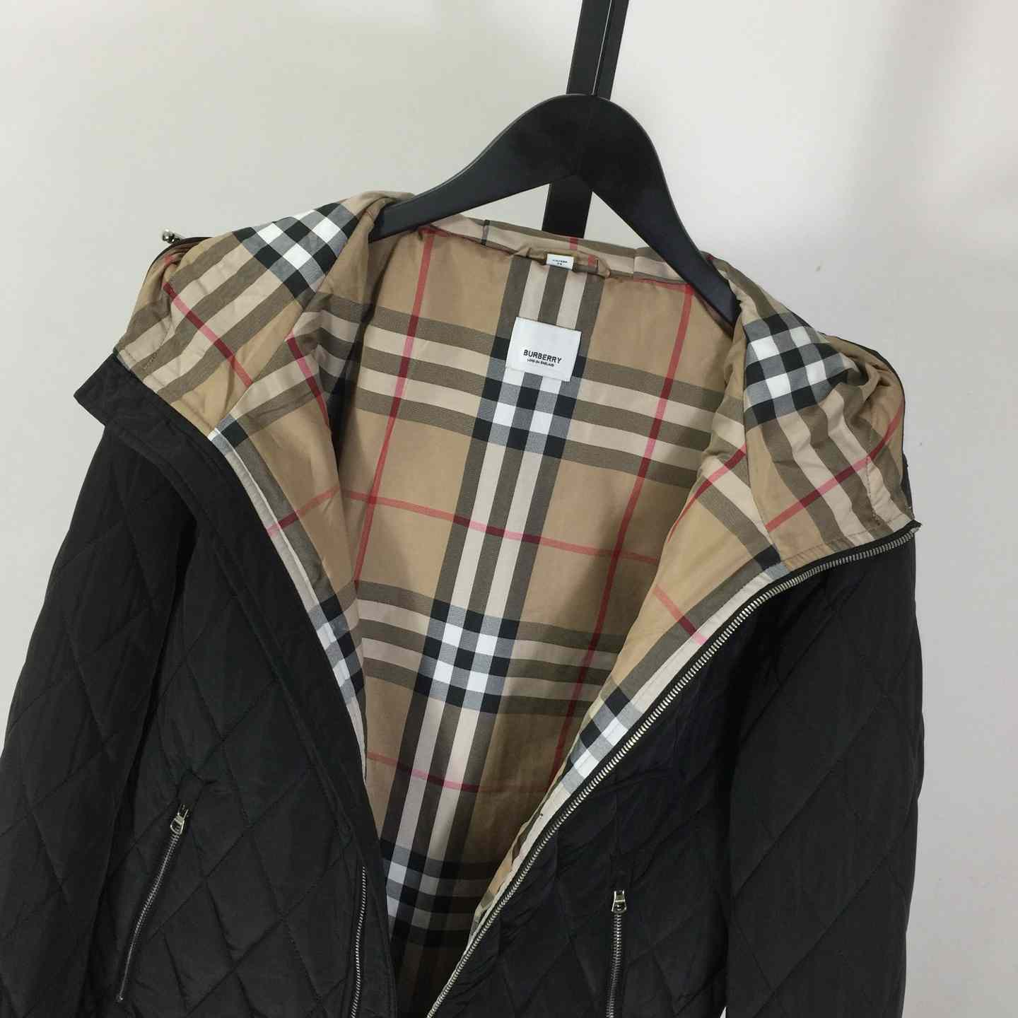Burberry Reversible Hooded Jacket - FashionPlug