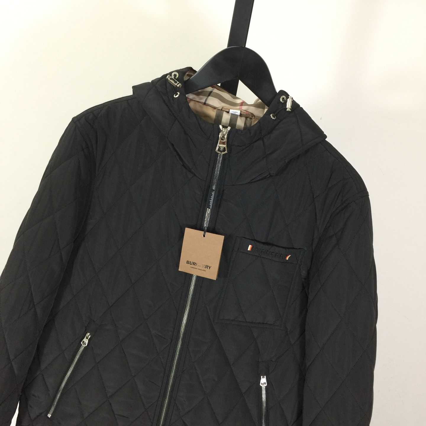 Burberry Reversible Hooded Jacket - FashionPlug