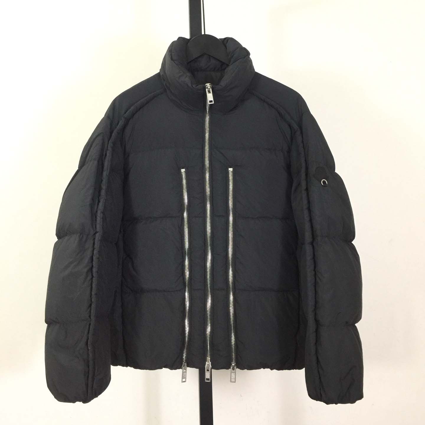 Moncler X Willow Smith Yael Down Jacket In Black - FashionPlug
