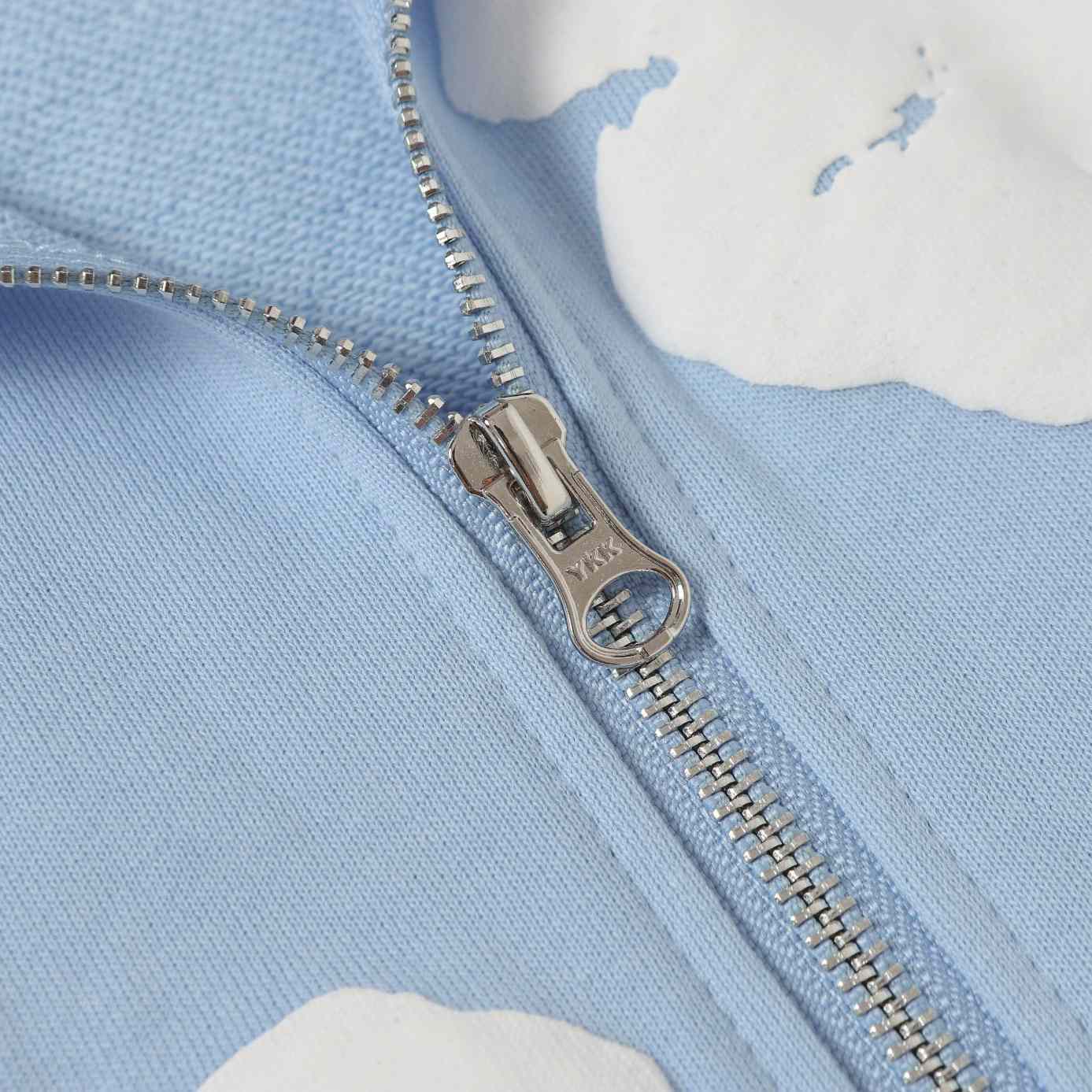 Denim Tears Cotton Wreath Zip Hoodie  - FashionPlug