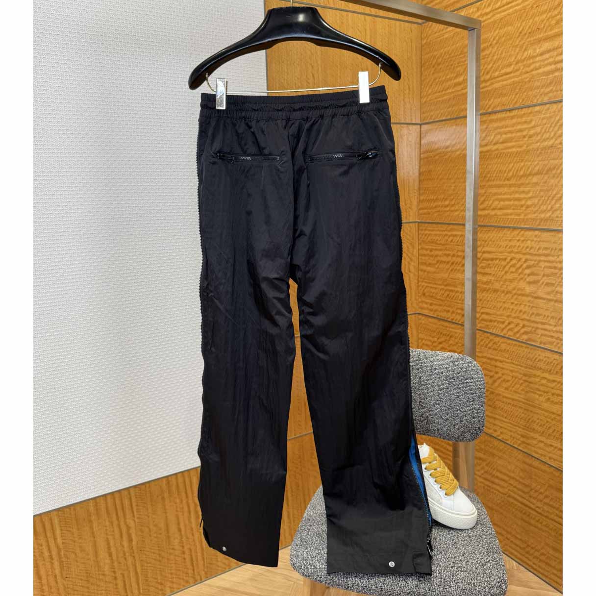 Bottega Veneta Contrasting Zipper Tech Nylon Jacket And Pants - FashionPlug