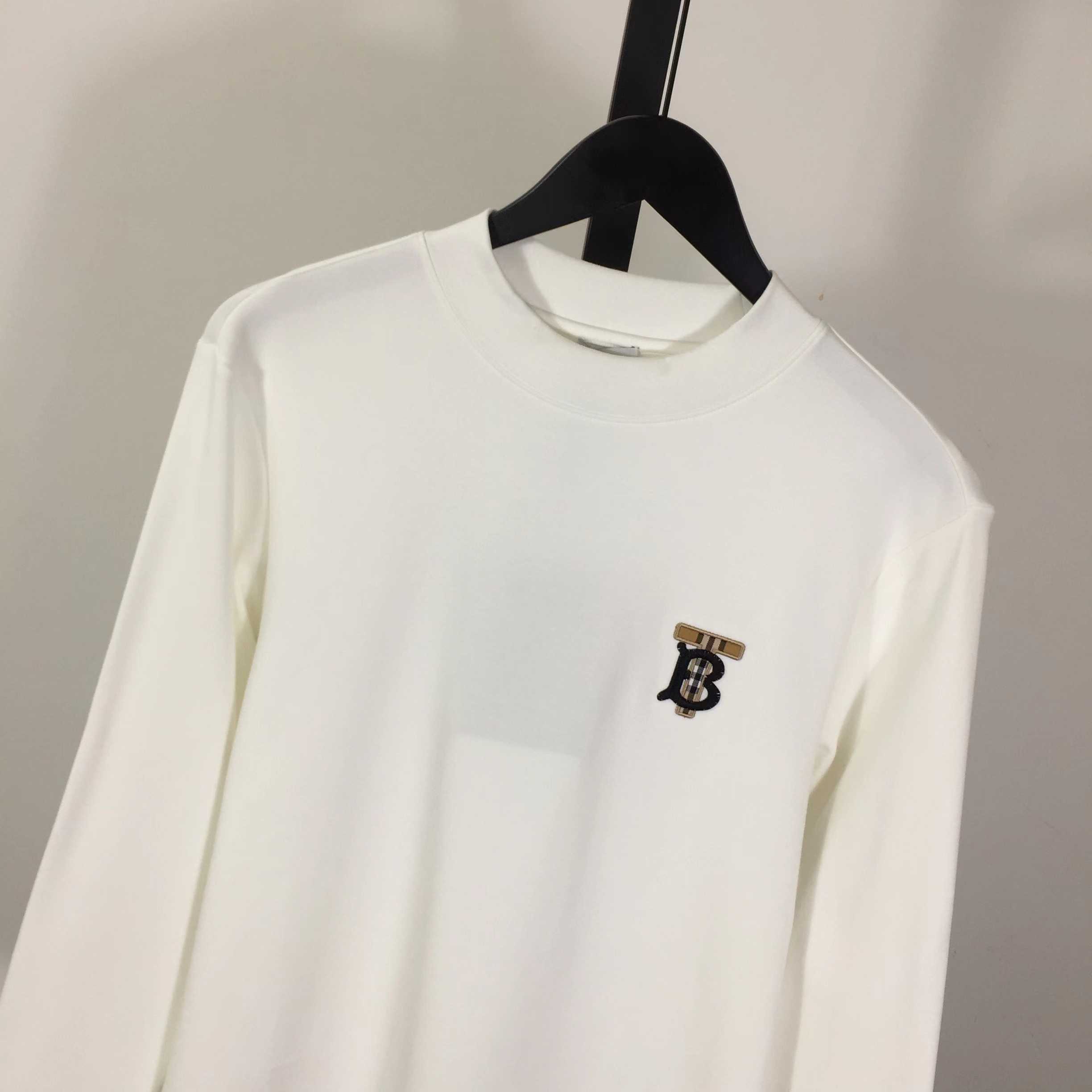 Burberry Cotton Sweatshirt - FashionPlug