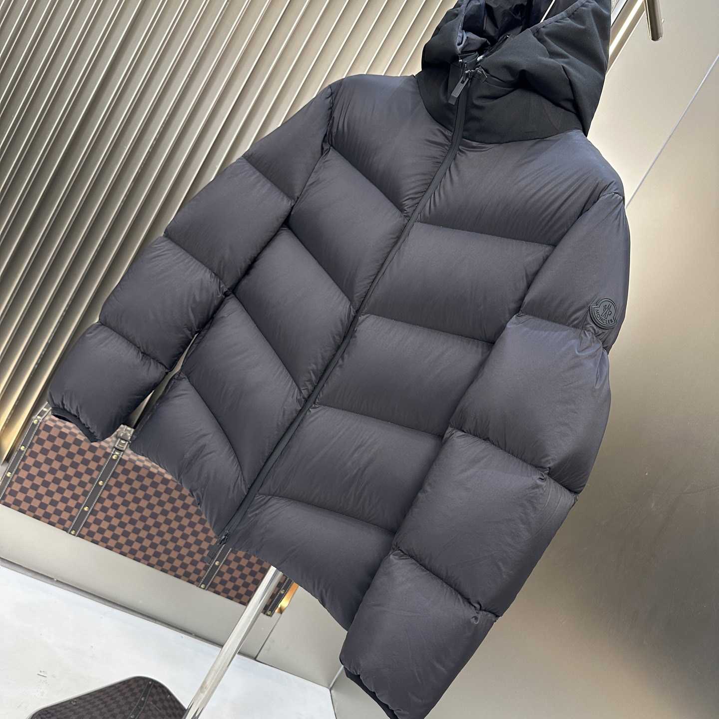 Moncler Forez Hooded Short Down Jacket - FashionPlug
