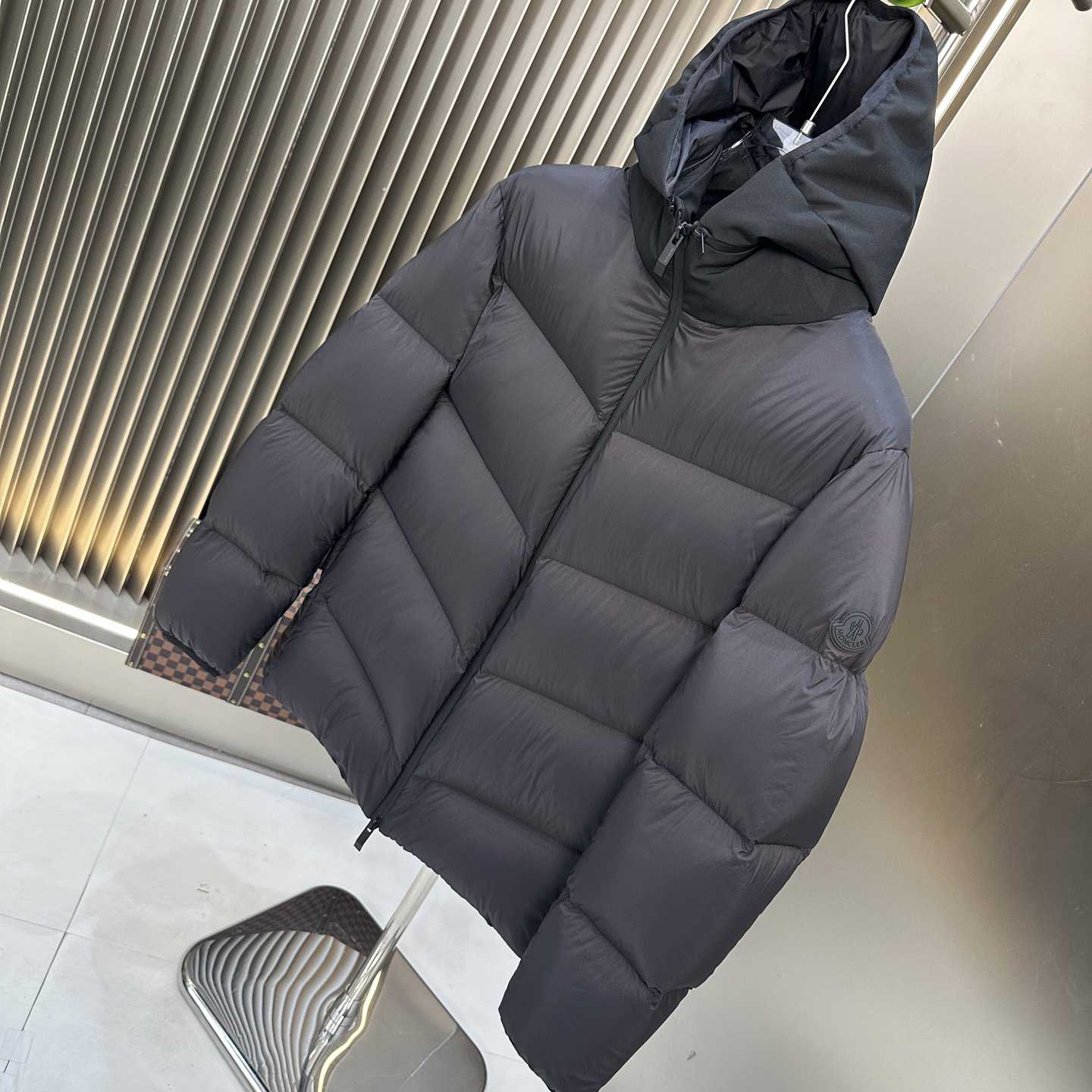 Moncler Forez Hooded Short Down Jacket - FashionPlug