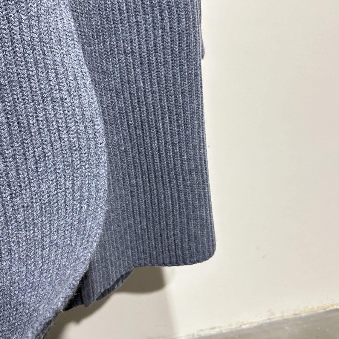 Bottega Veneta Gray Felted Coat - FashionPlug