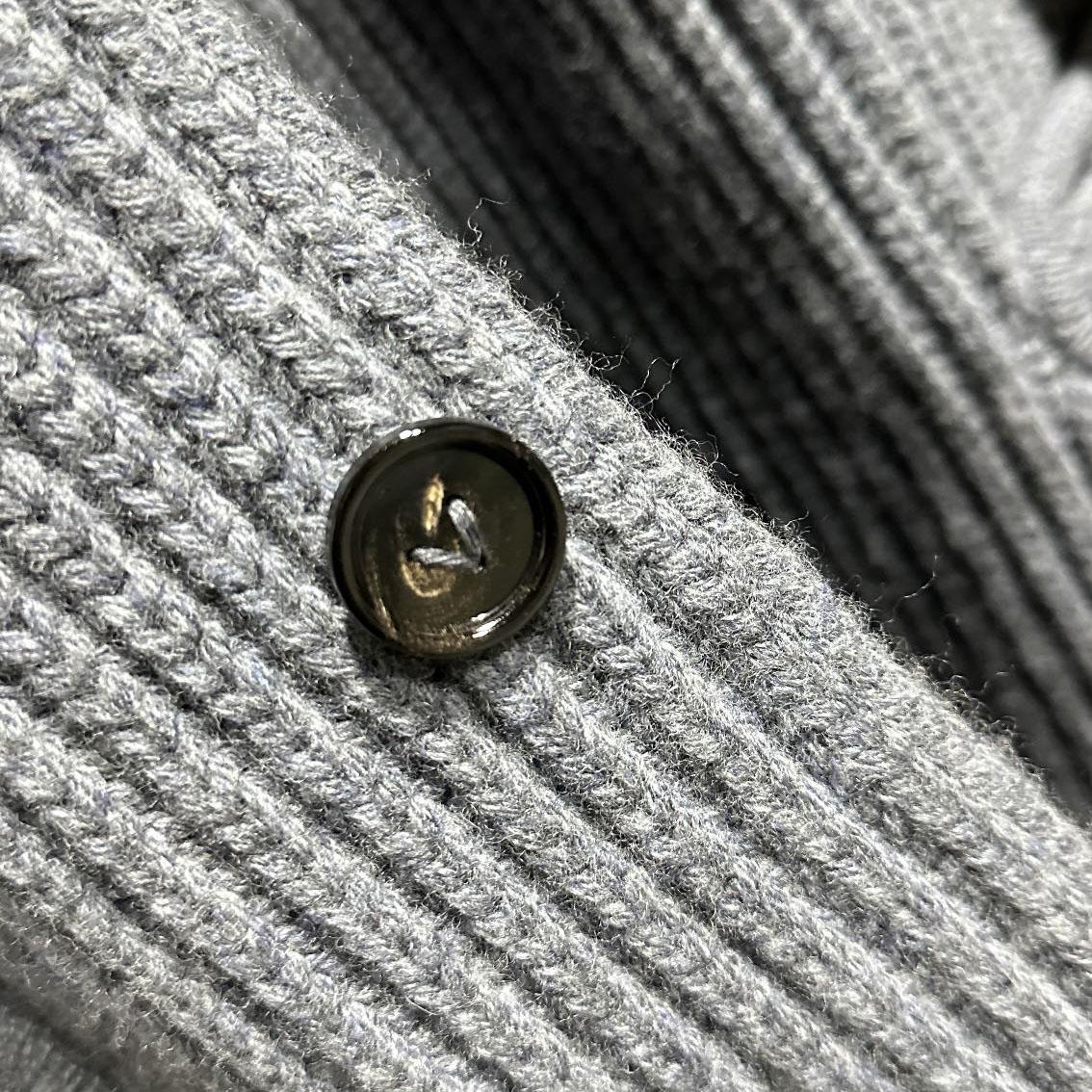 Bottega Veneta Gray Felted Coat - FashionPlug