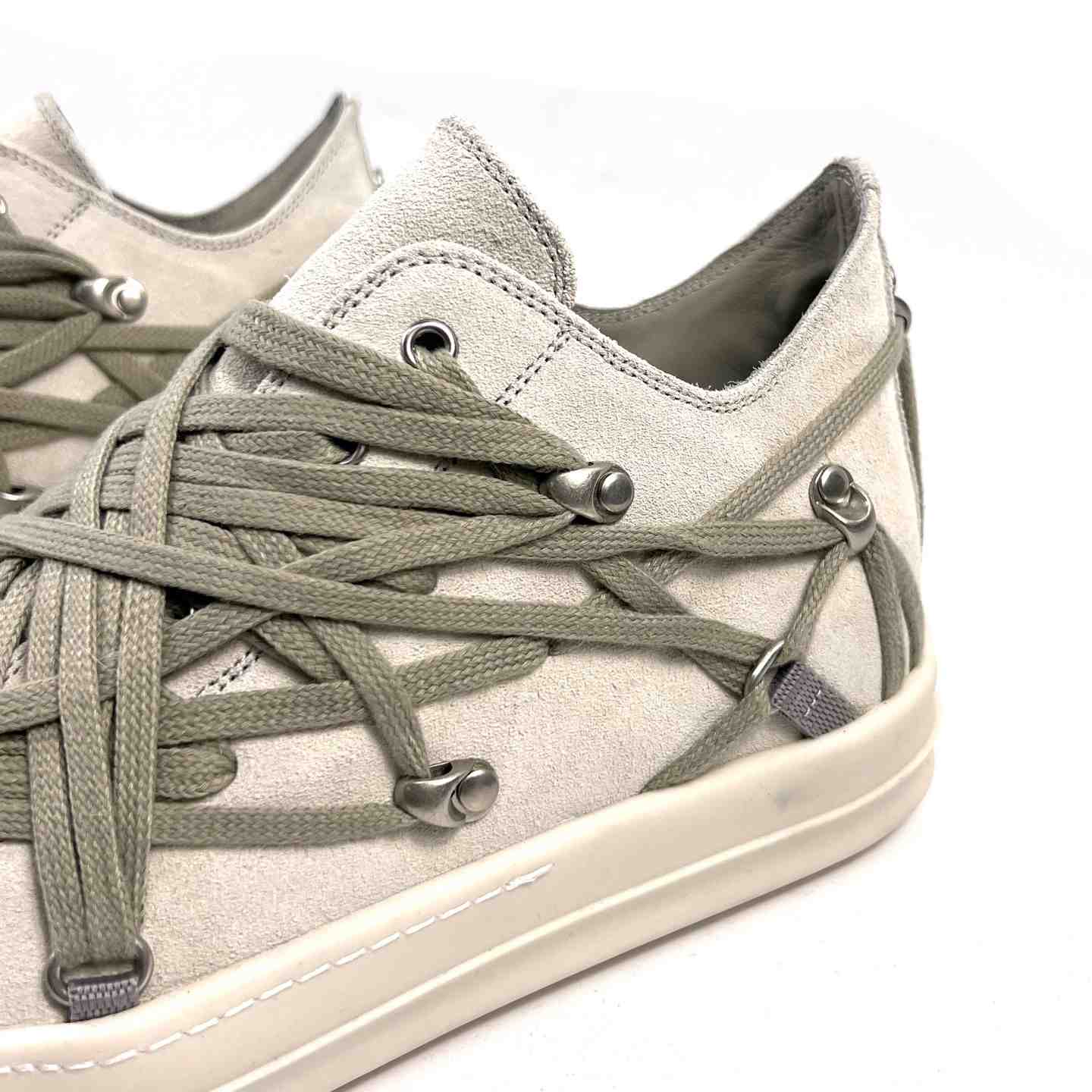 Rick Owens Megalace Sneakers - FashionPlug