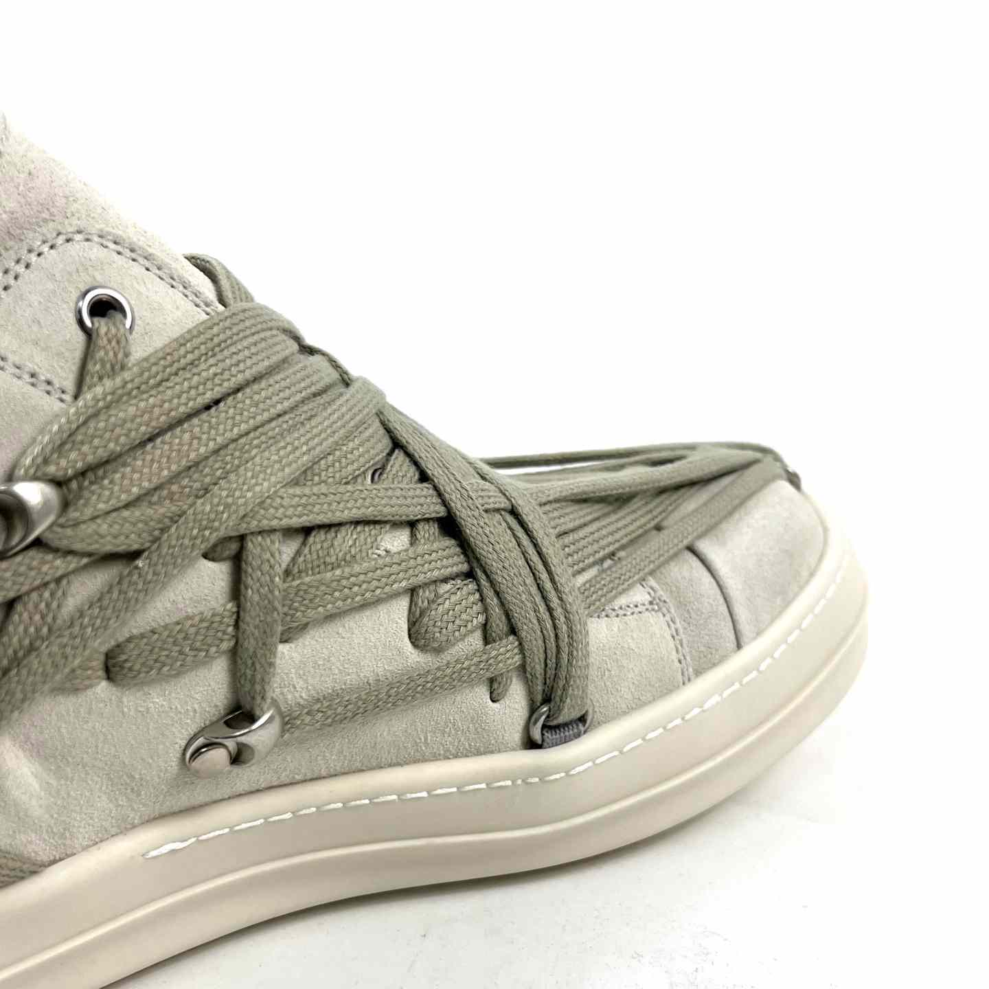 Rick Owens Megalace Sneakers - FashionPlug