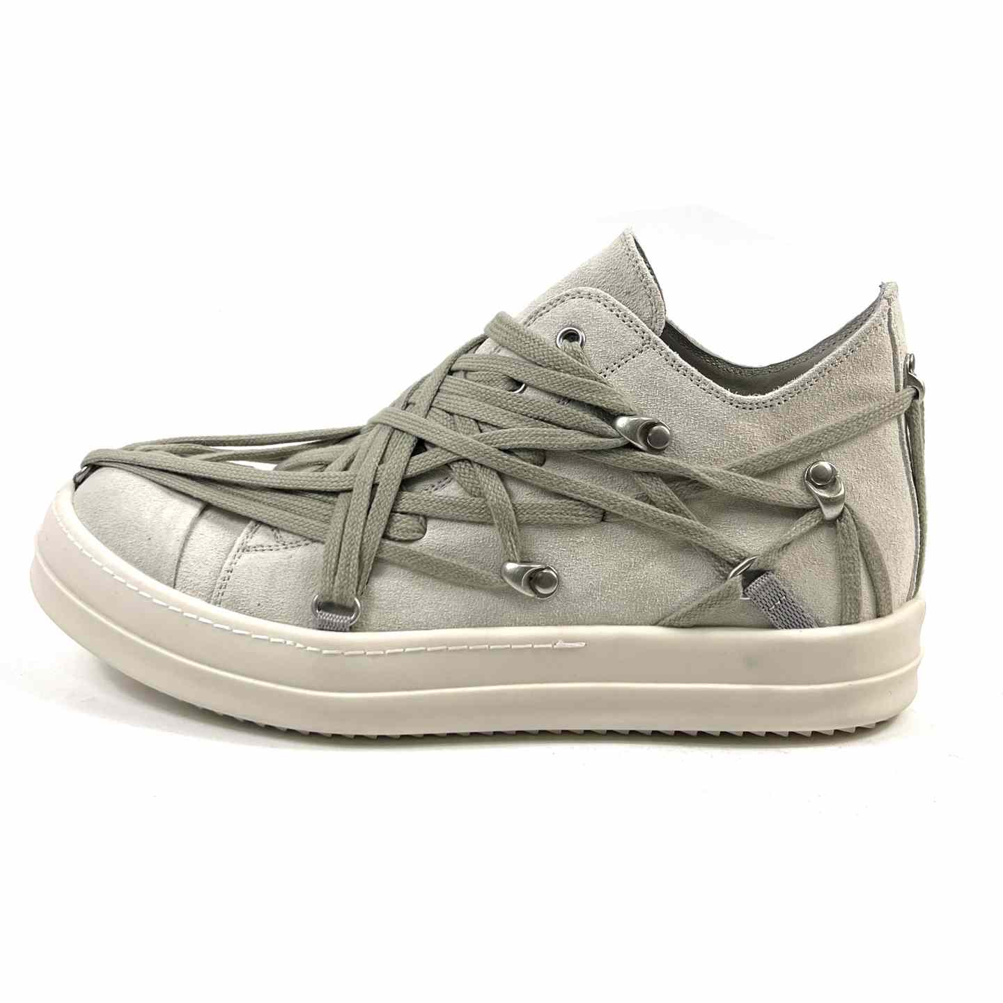 Rick Owens Megalace Sneakers - FashionPlug