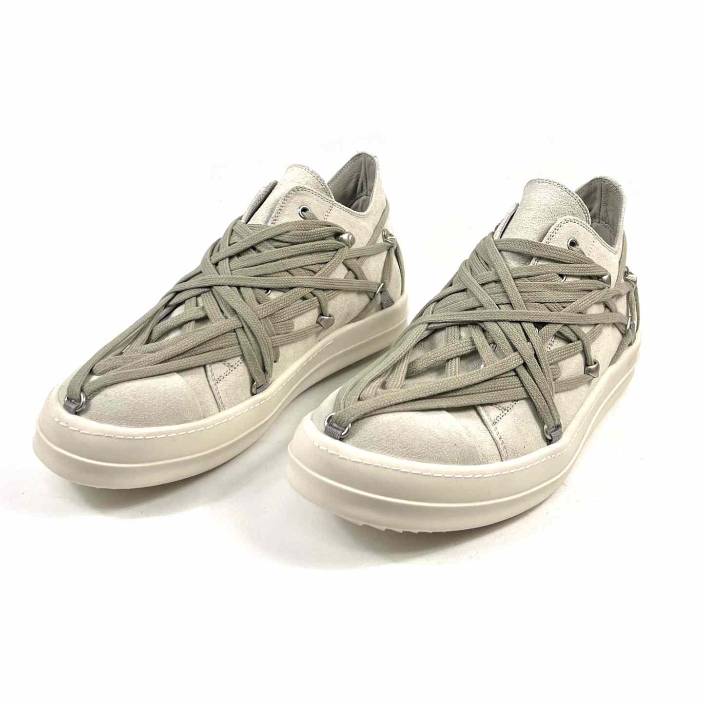 Rick Owens Megalace Sneakers - FashionPlug