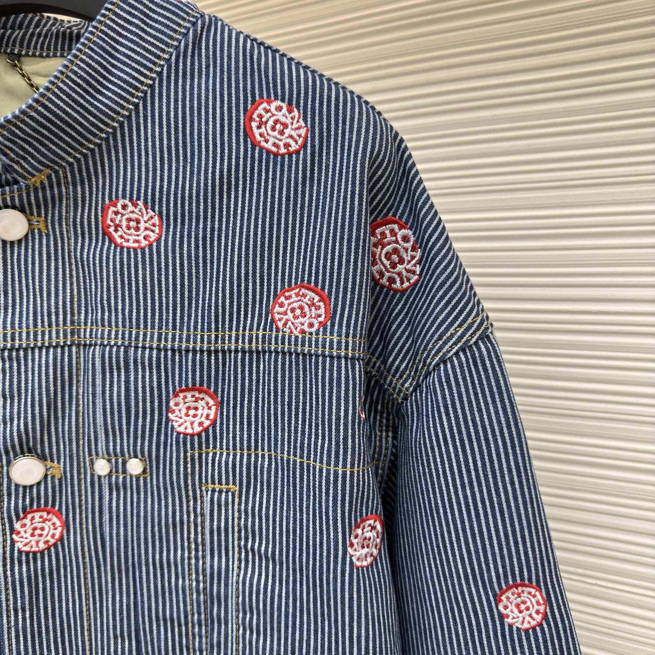 Louis Vuitton Embellished Workwear Jacket   1AILMB - FashionPlug