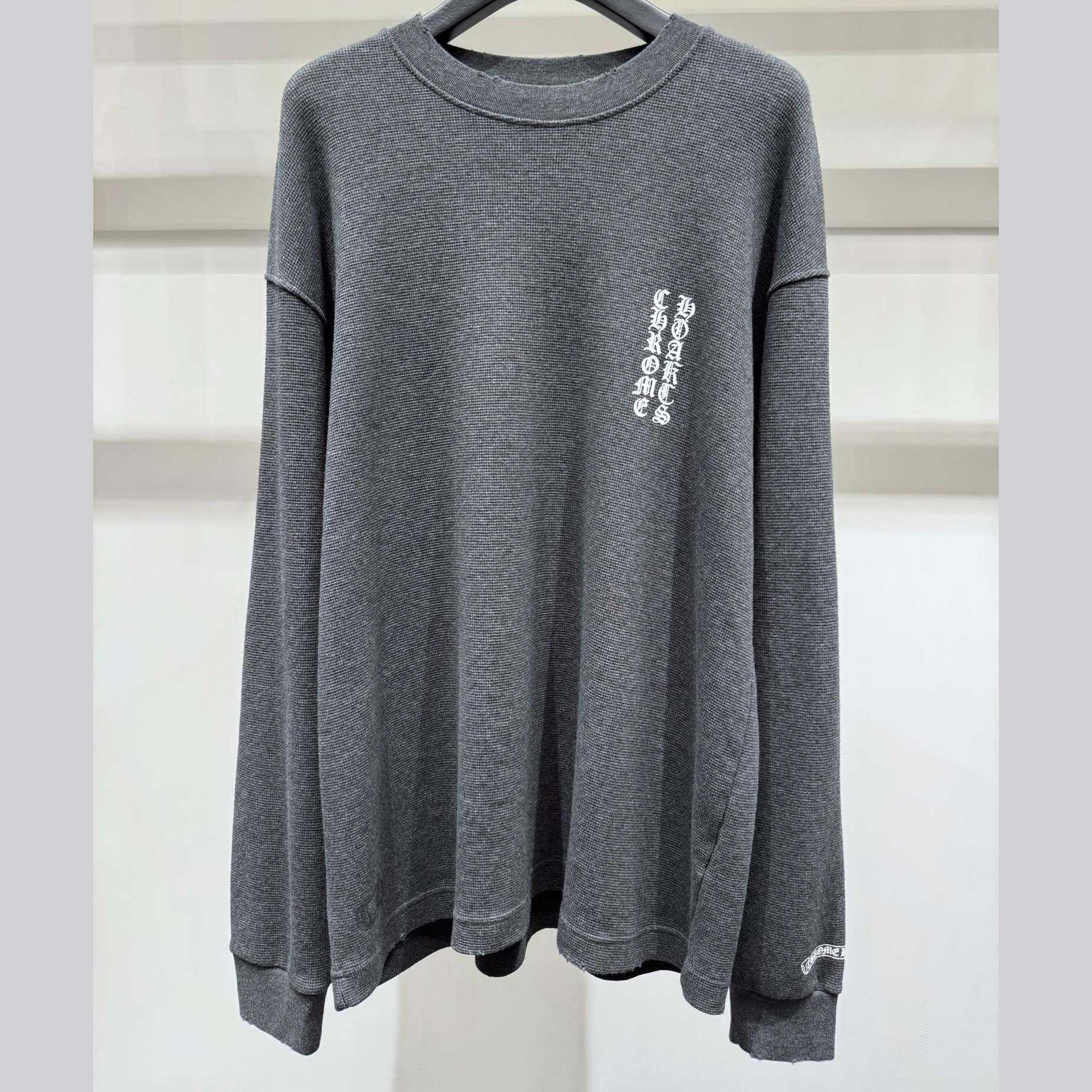 Chrome Hearts CH Embroidered Sweatshirt  - FashionPlug