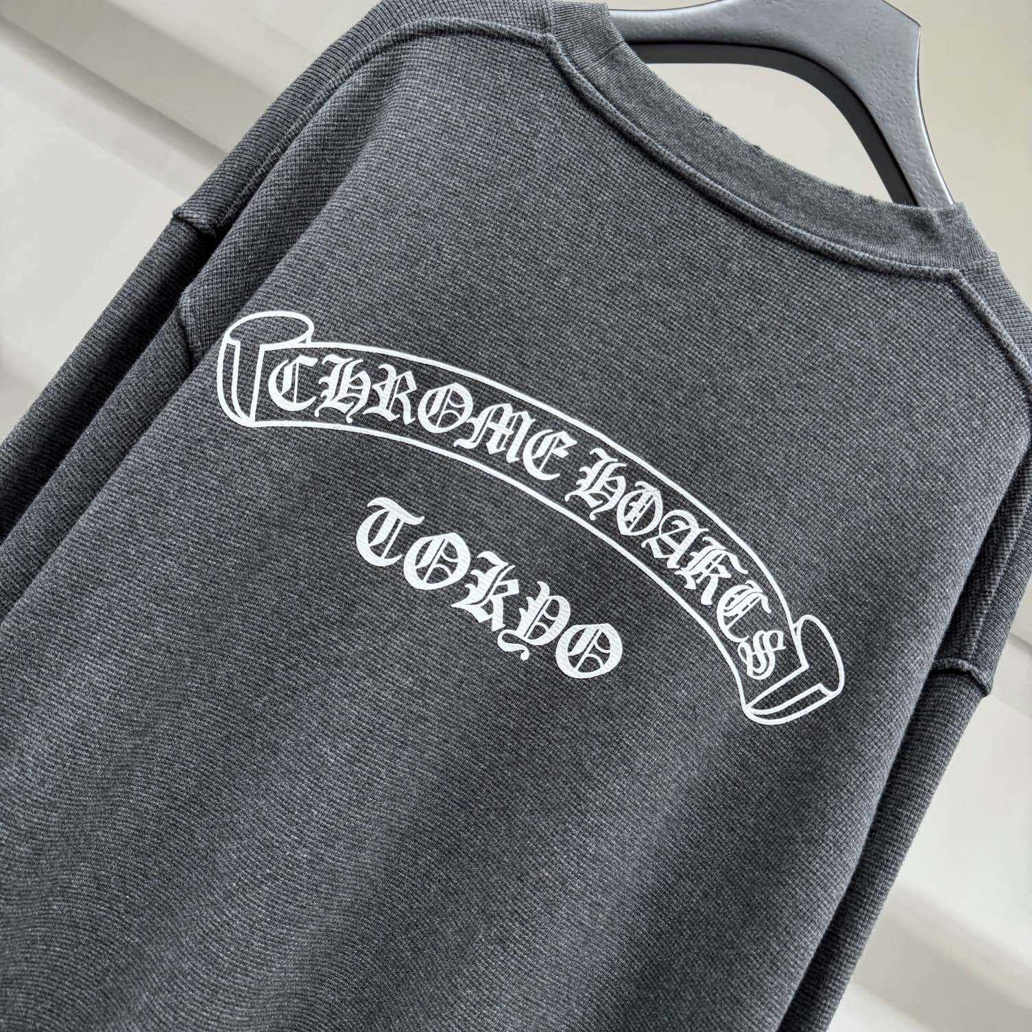 Chrome Hearts CH Embroidered Sweatshirt  - FashionPlug