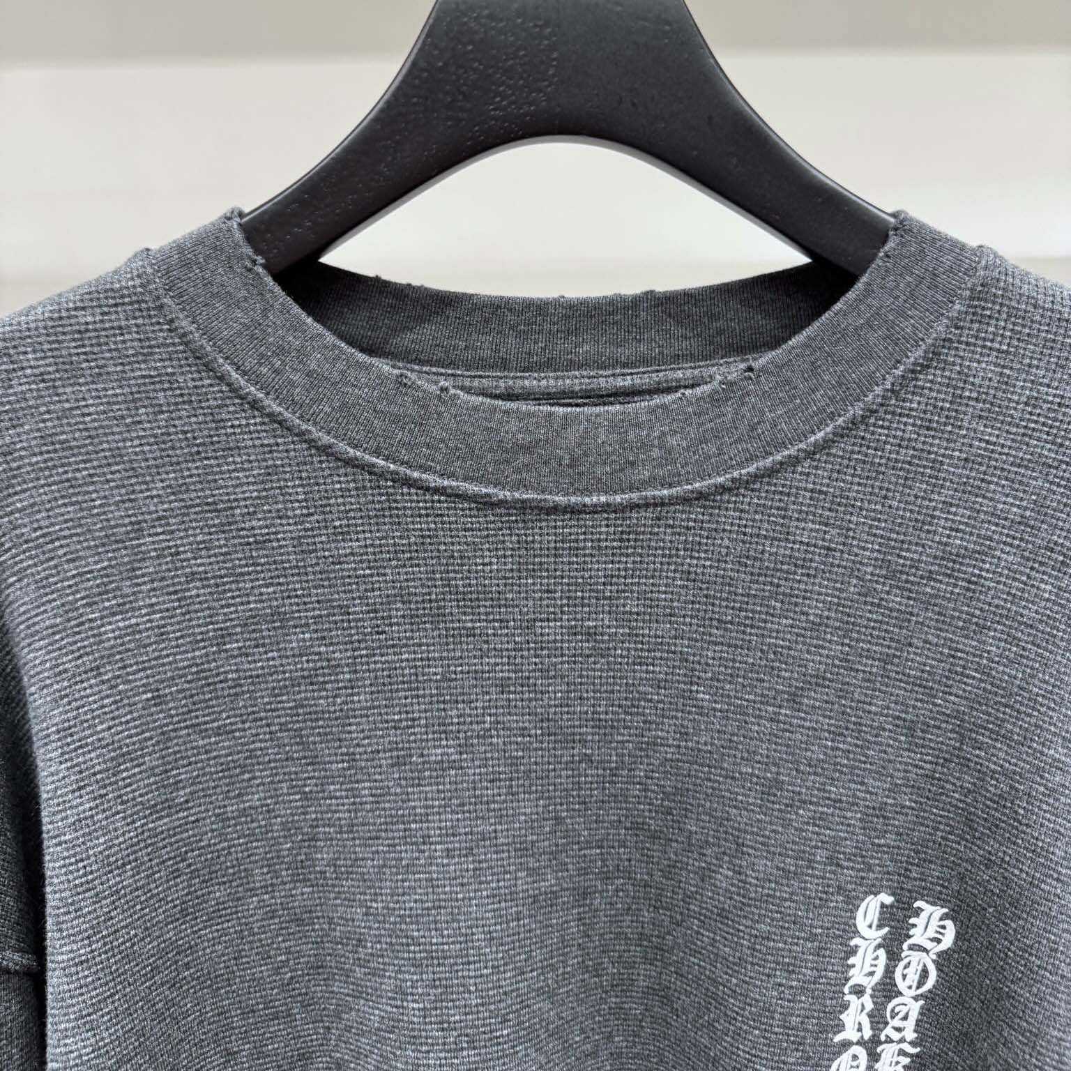 Chrome Hearts CH Embroidered Sweatshirt  - FashionPlug
