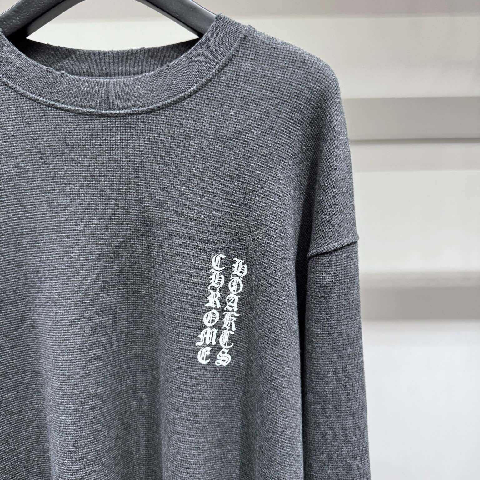 Chrome Hearts CH Embroidered Sweatshirt  - FashionPlug