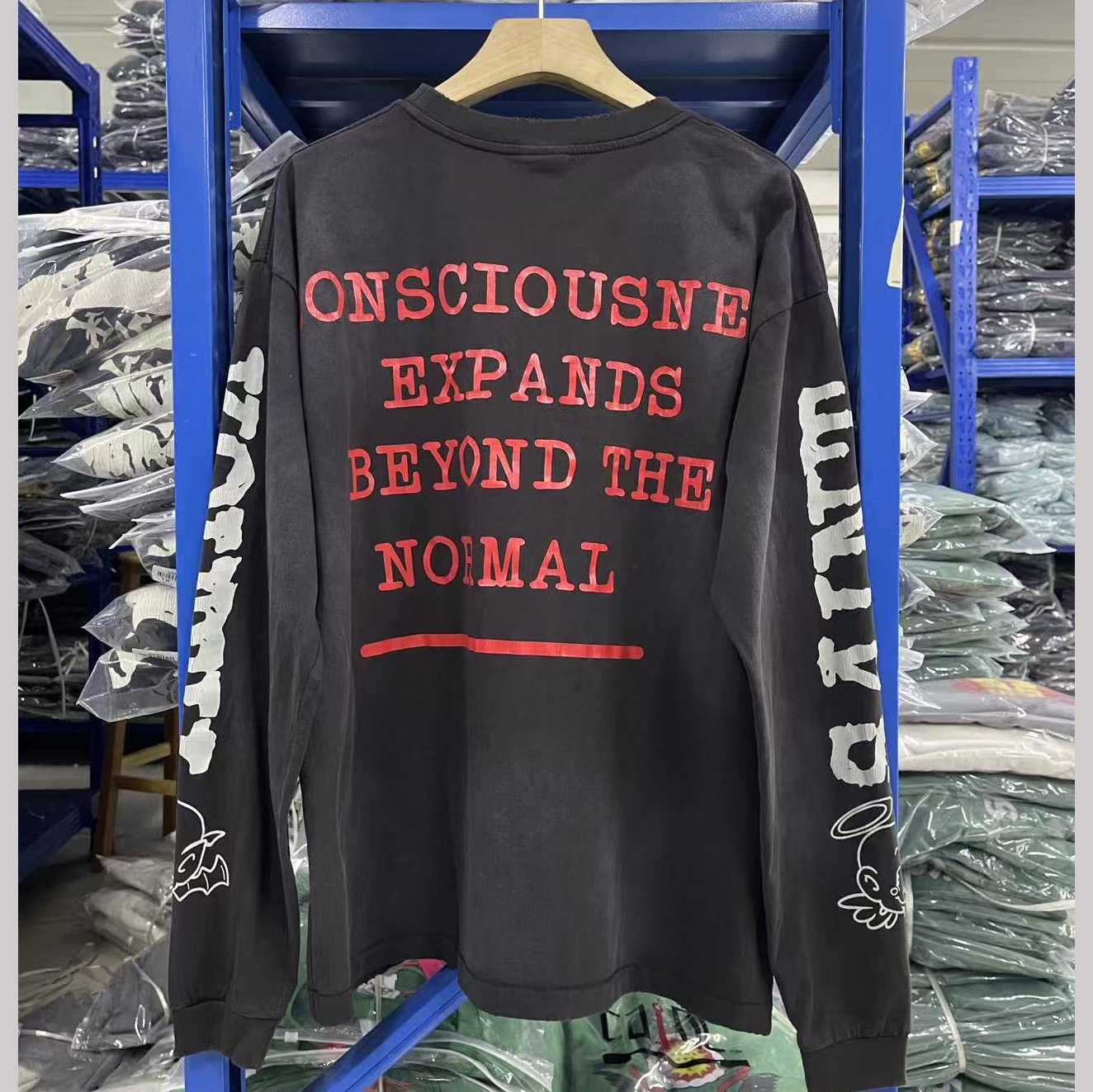 Saint Michael Saint Youth Beyond Long Sleeve Tee - FashionPlug