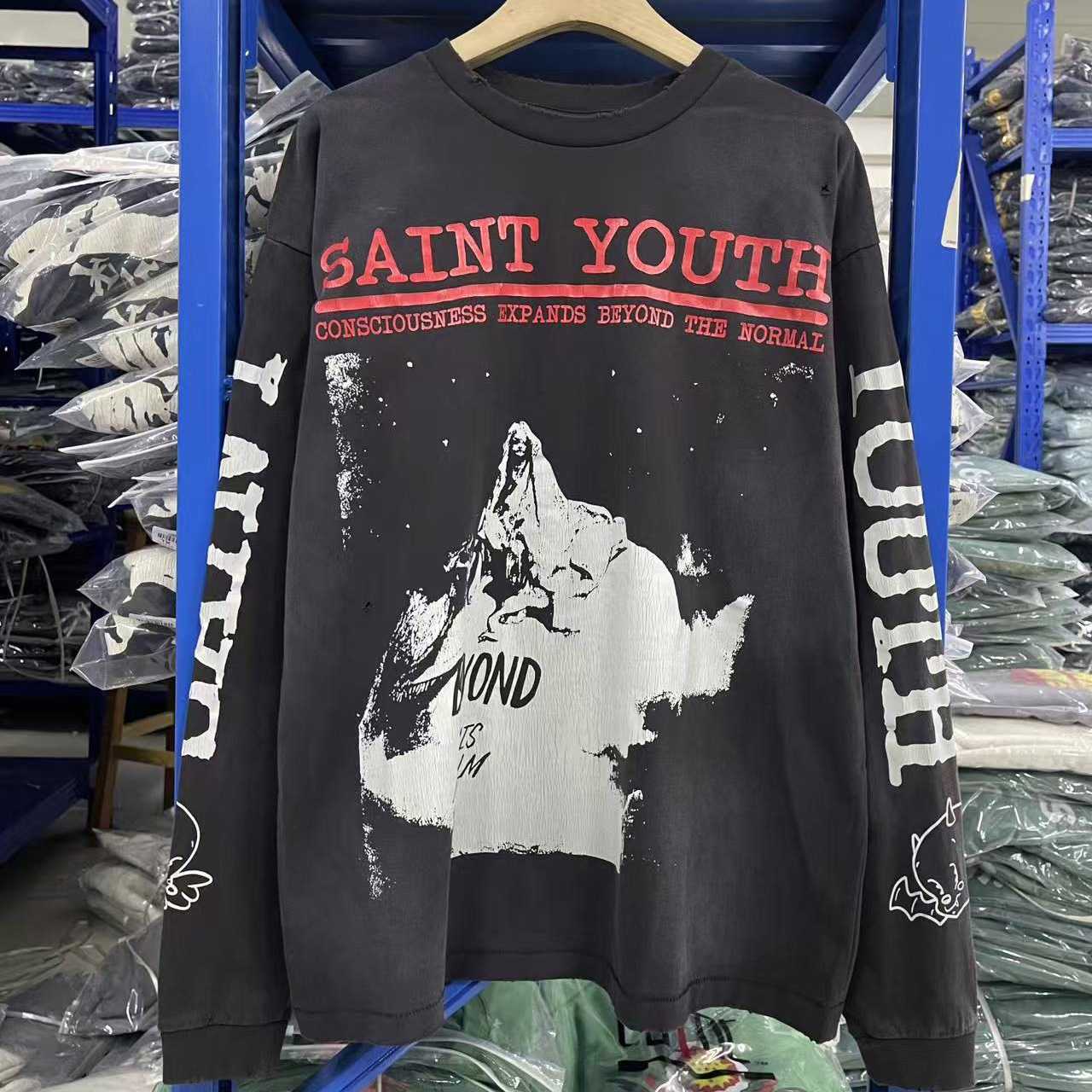 Saint Michael Saint Youth Beyond Long Sleeve Tee - FashionPlug