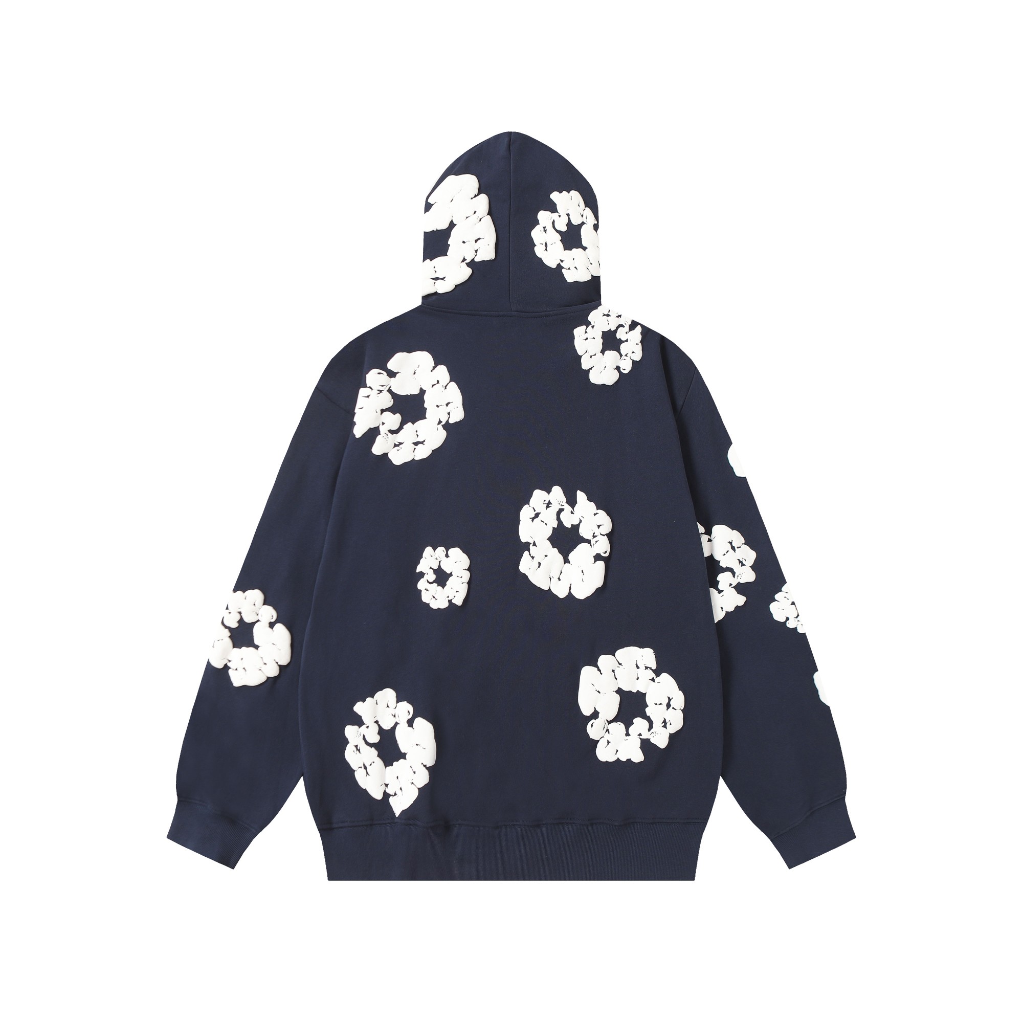 Denim Tears Cotton Wreath Zip Hoodie  - FashionPlug