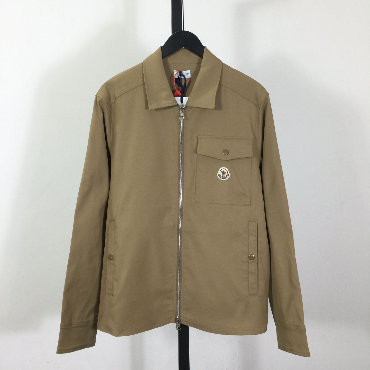 Moncler Gabardine Cotton Shirt Jacket - FashionPlug