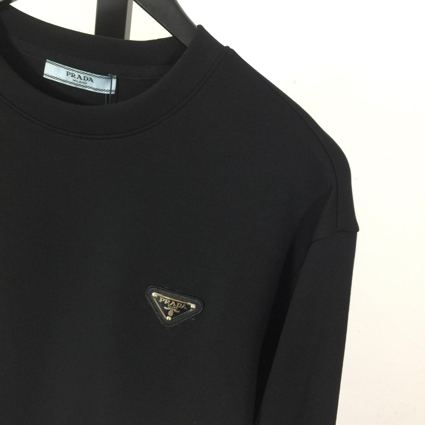 Prada Cotton Sweatshirt - FashionPlug