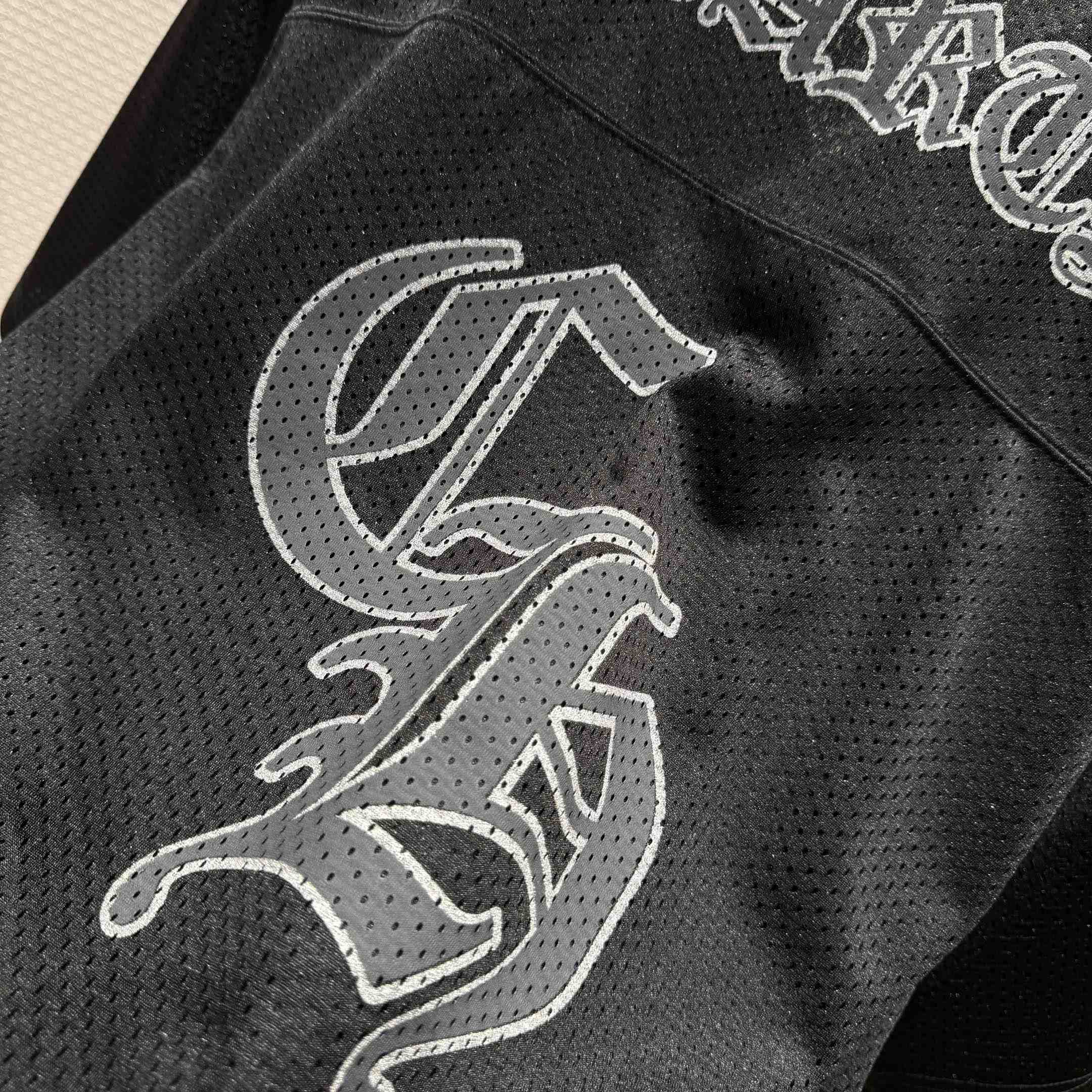 Chrome Hearts Stadium Mesh Short Sleeve & Shorts - FashionPlug