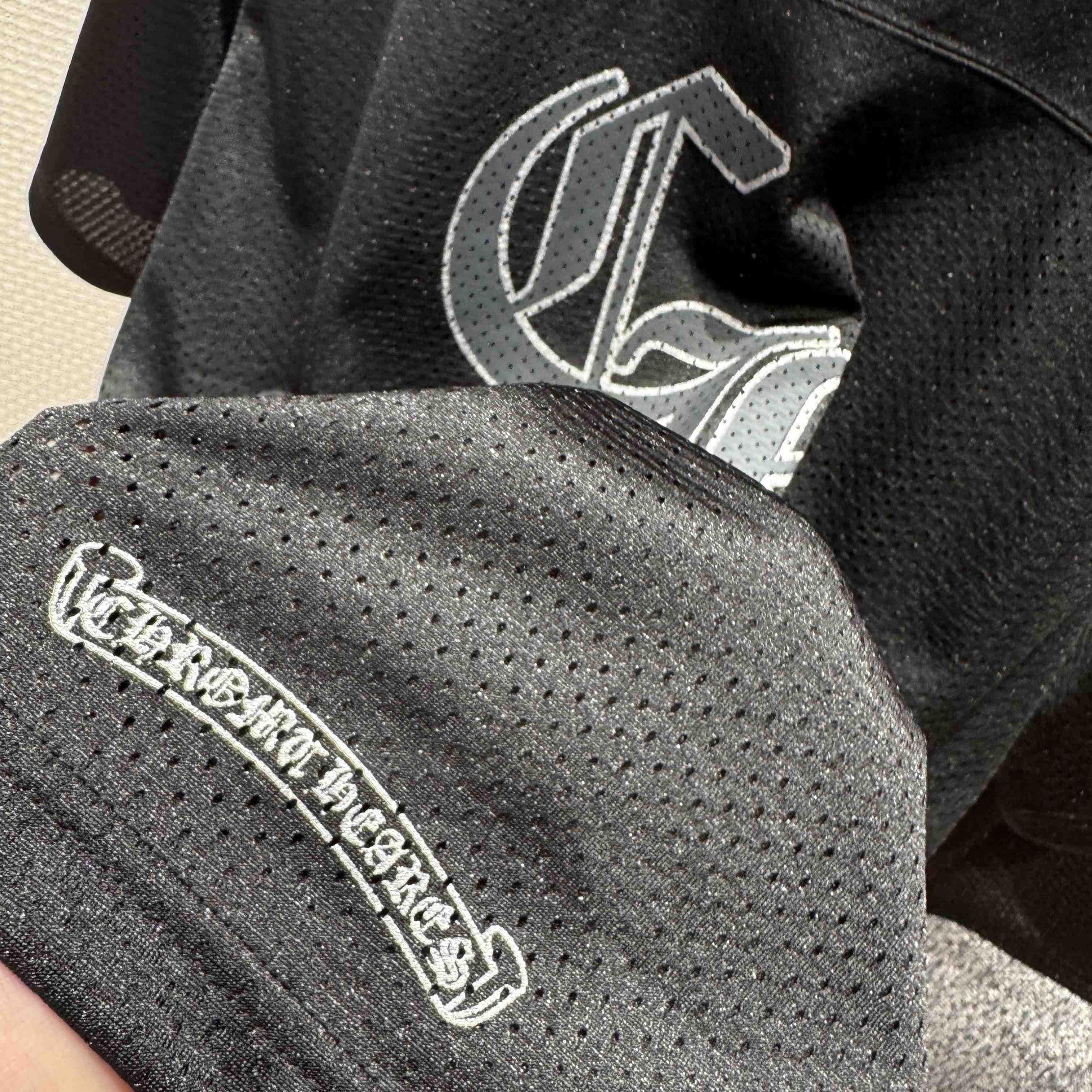 Chrome Hearts Stadium Mesh Short Sleeve & Shorts - FashionPlug