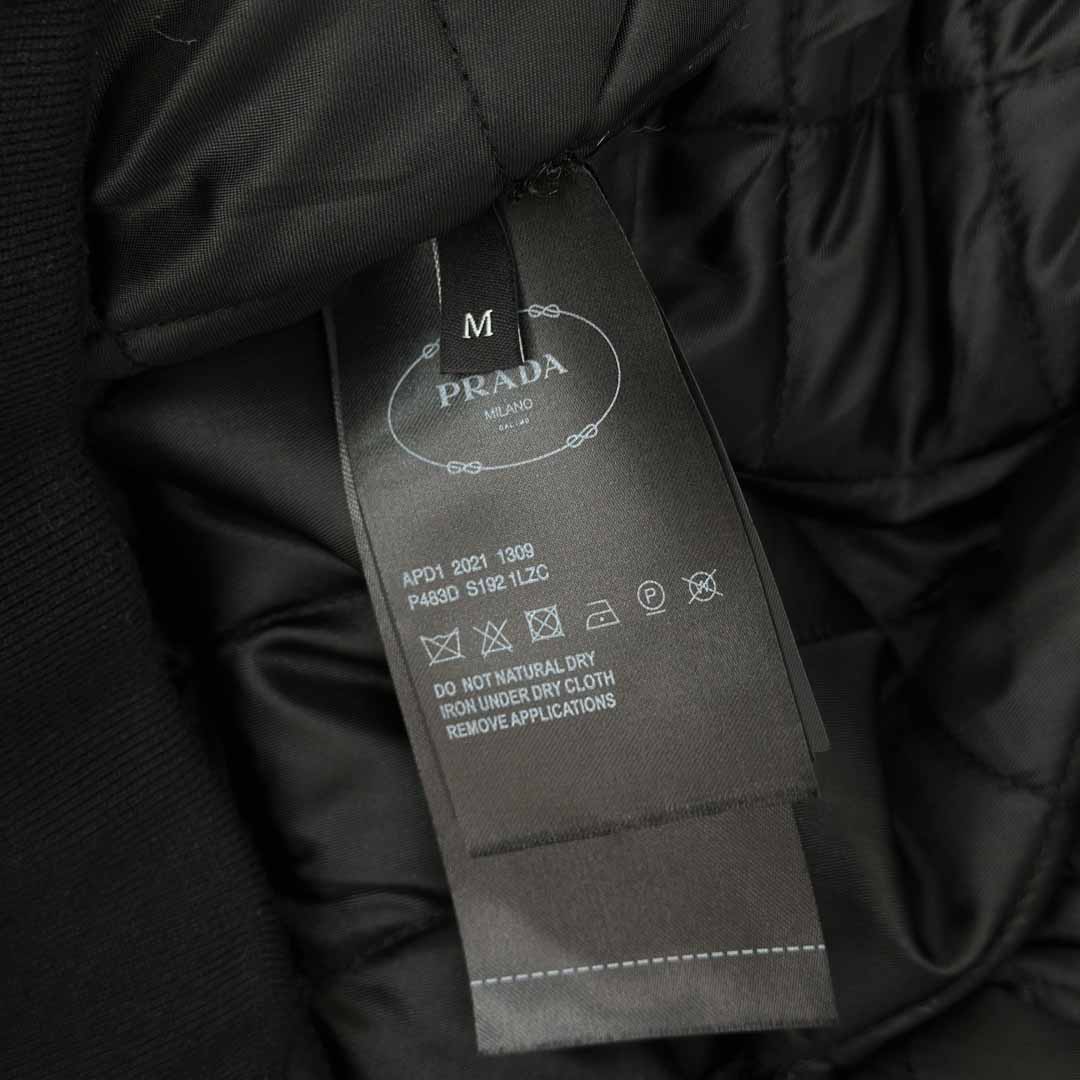 Prada Canvas Blouson Jacket - FashionPlug