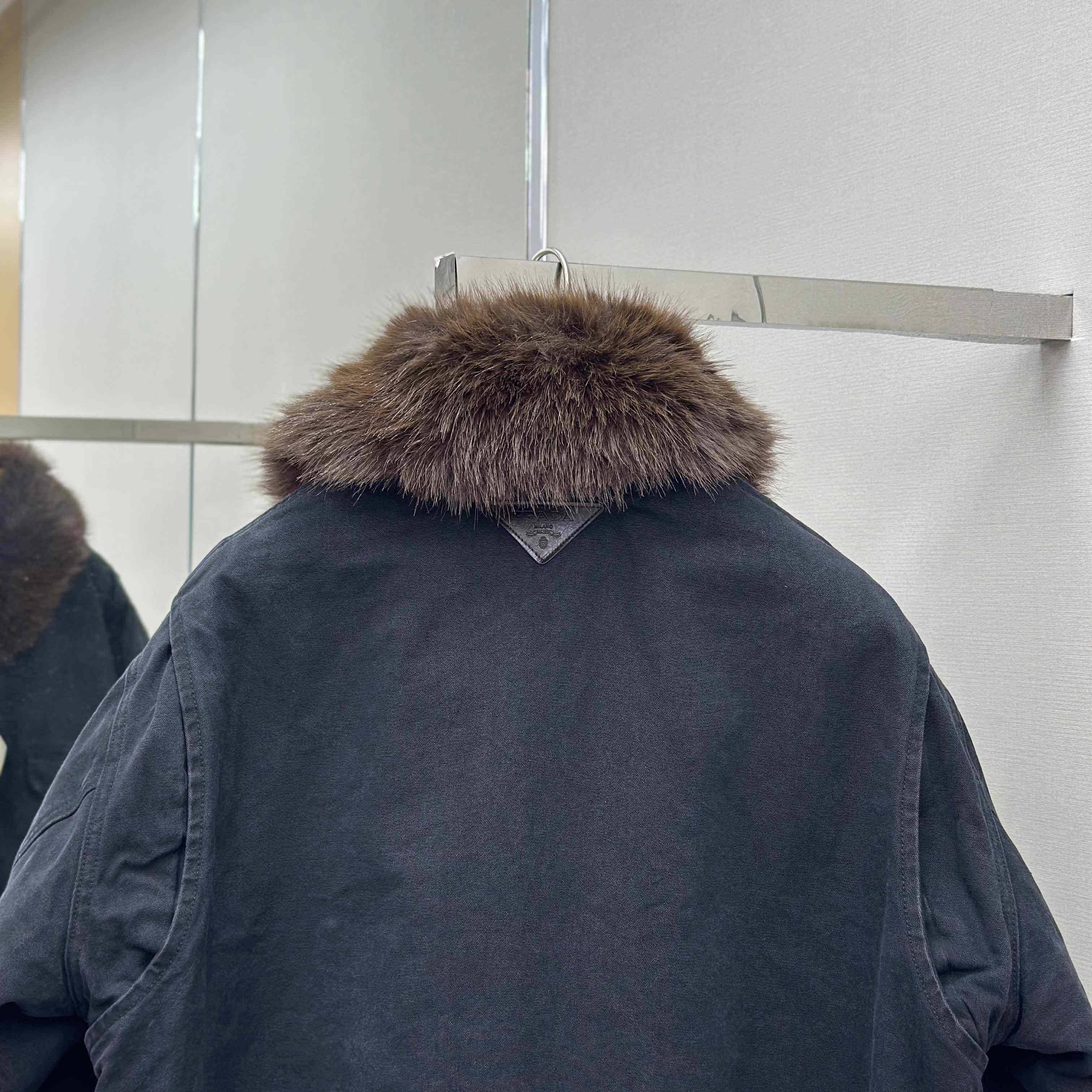 Prada Canvas Blouson Jacket - FashionPlug