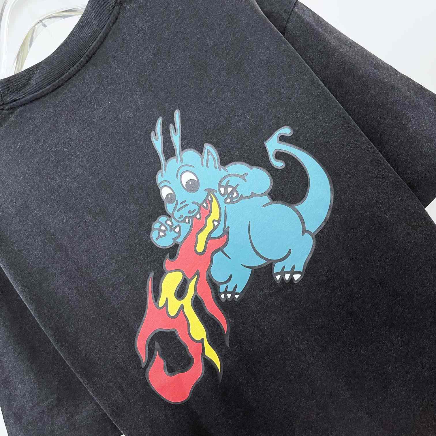 Off-White x BMC Paris Black Logo Oversized T-Shirt - FashionPlug