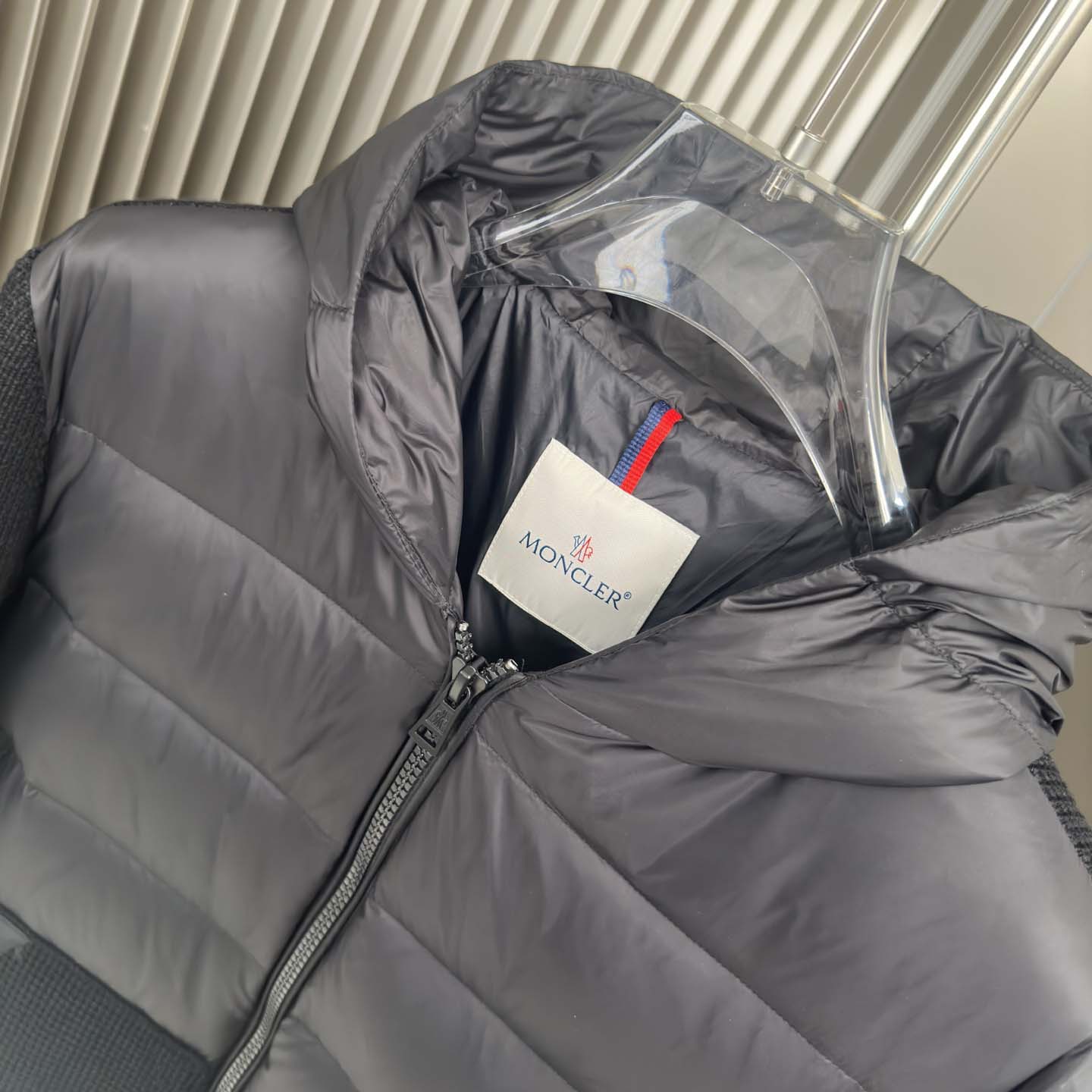 Moncler Padded Zip-Up Cardigan - FashionPlug