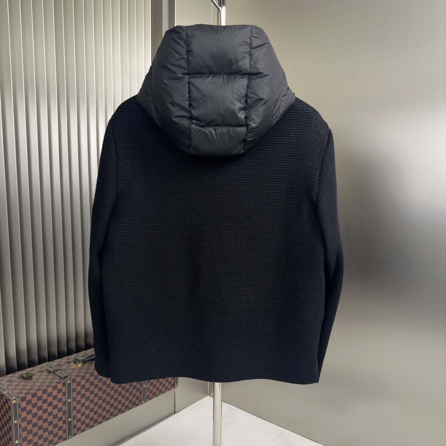 Moncler Padded Zip-Up Cardigan - FashionPlug