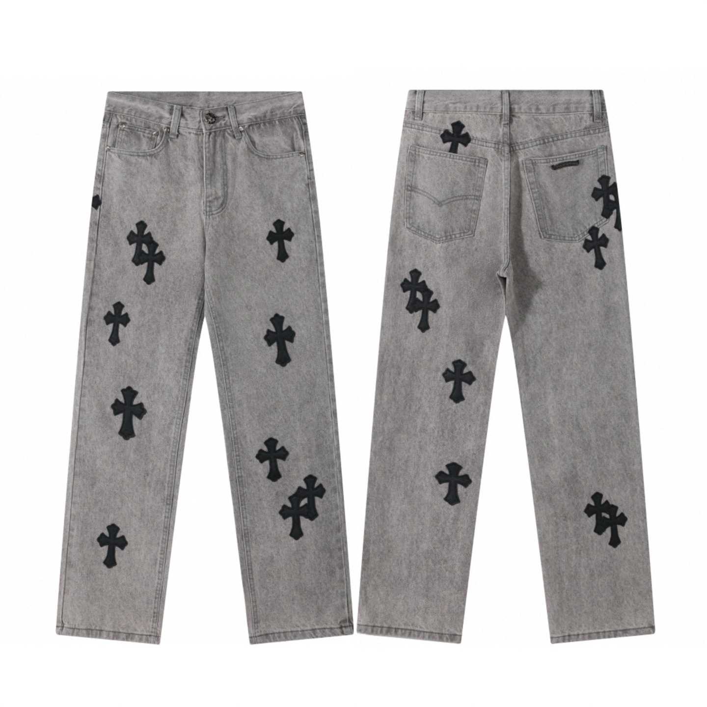Chrome Hearts Jeans - FashionPlug