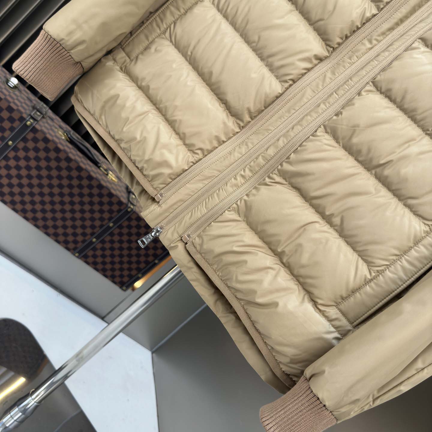 Moncler Verney 3-in-1 Short Jacket & Down Vest Set - FashionPlug