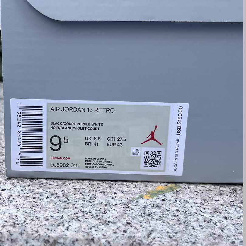 Air Jordan 13 “ Court Purple”   DJ5982-015  - FashionPlug