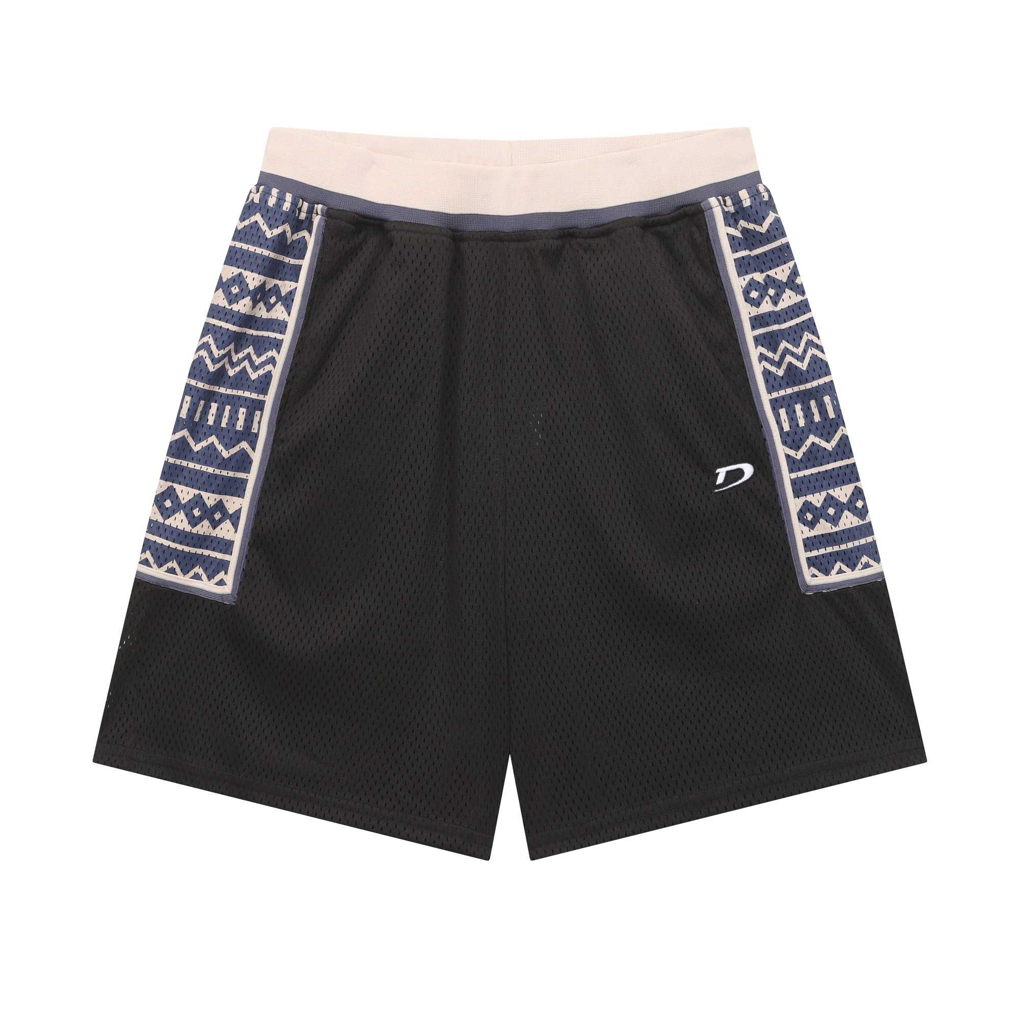 Denim Tears Game Shorts 'Black' - FashionPlug