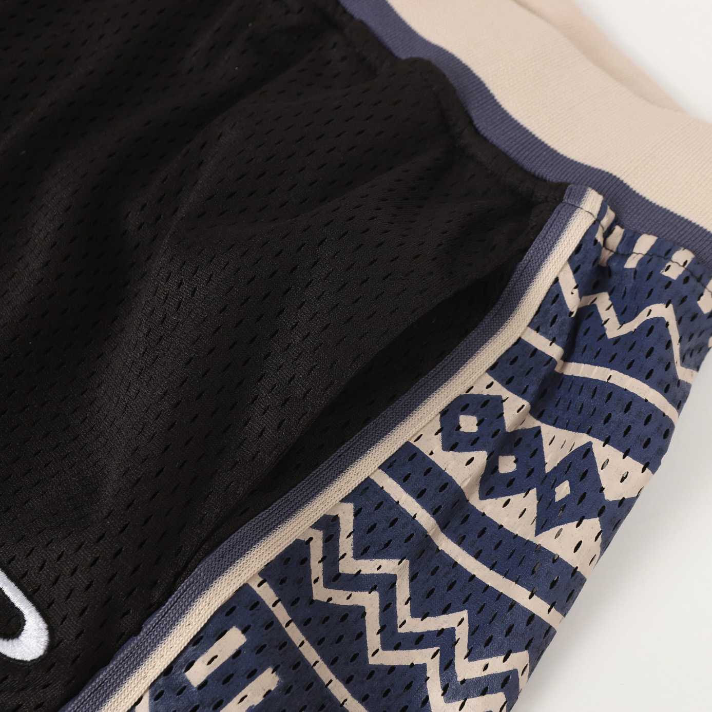 Denim Tears Game Shorts 'Black' - FashionPlug