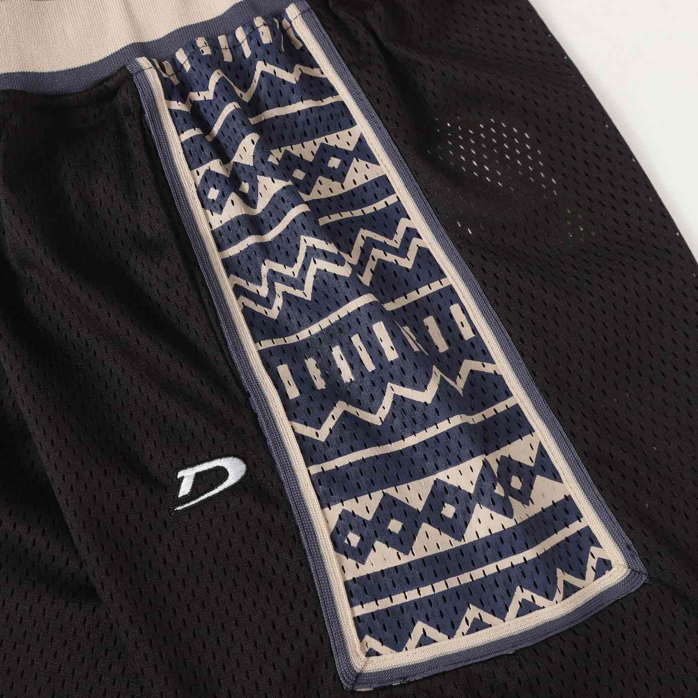 Denim Tears Game Shorts 'Black' - FashionPlug