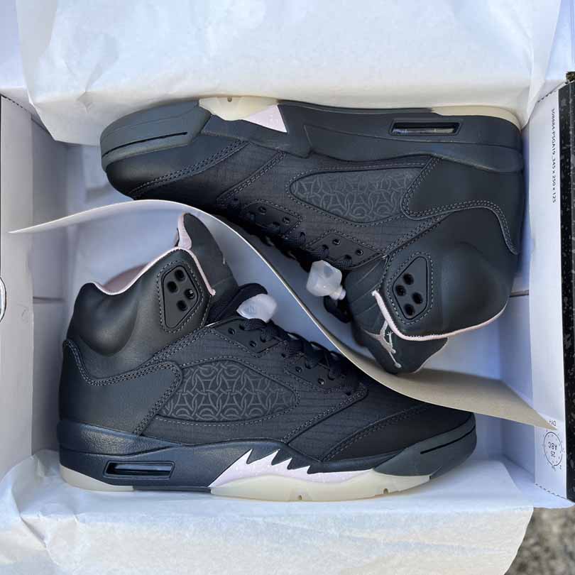 PSG x Air Jordan 5 “Off Noir” HQ3004-001 - FashionPlug