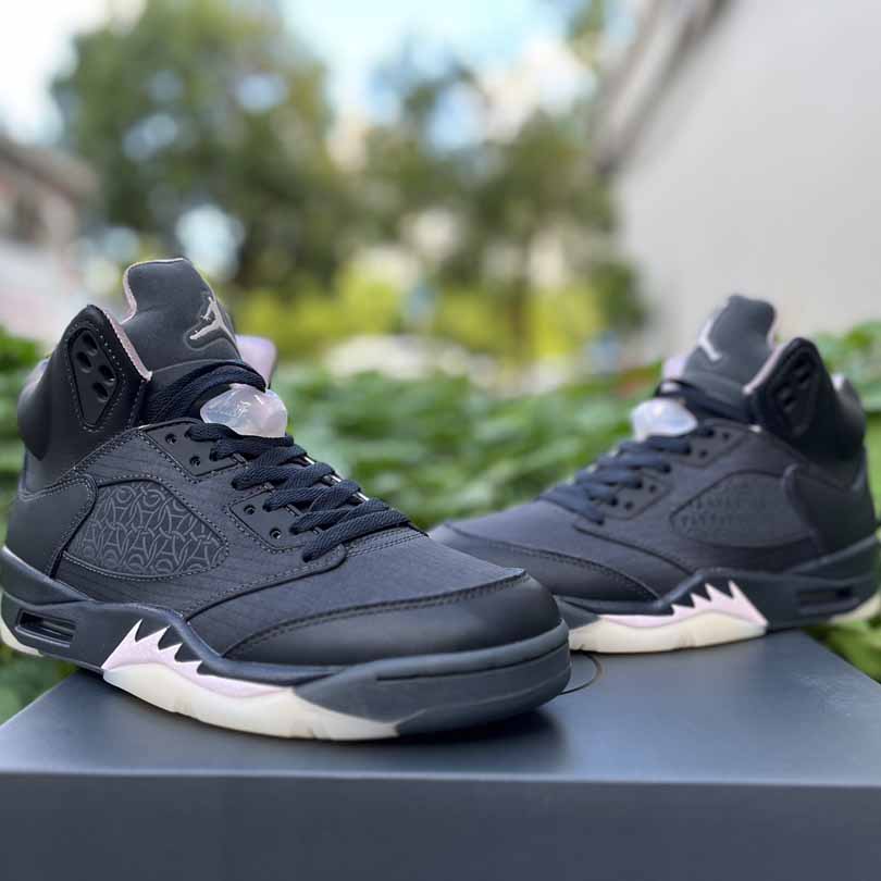 PSG x Air Jordan 5 “Off Noir” HQ3004-001 - FashionPlug