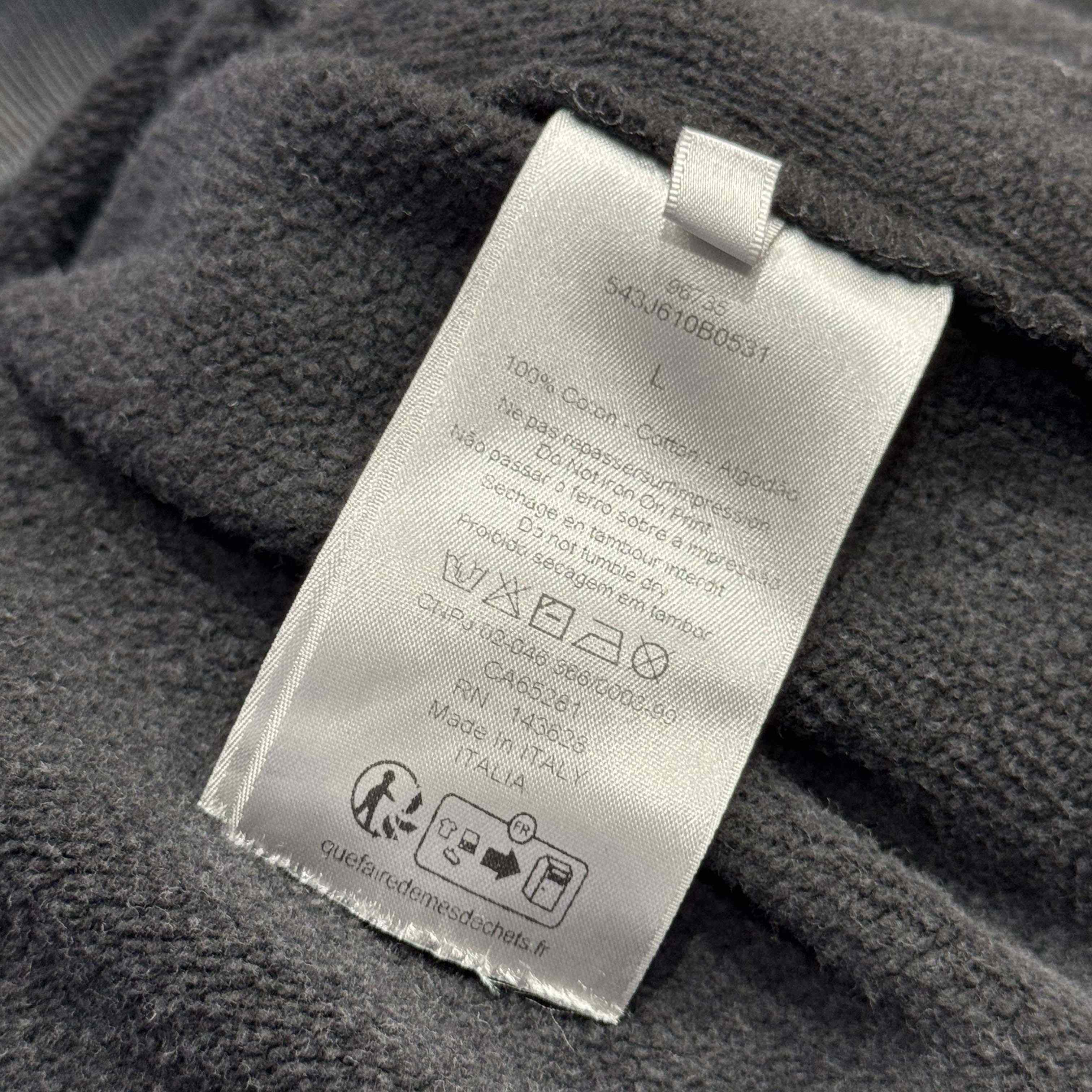 Dior Diorling Sweatshirt With Zipped Collar  - FashionPlug
