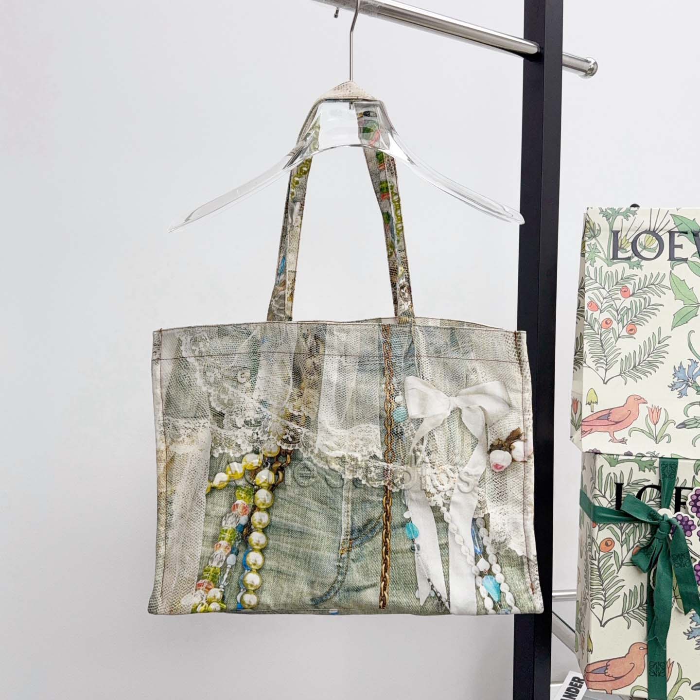 Acne Studios Logo tote bag （47×17×35cm） - FashionPlug