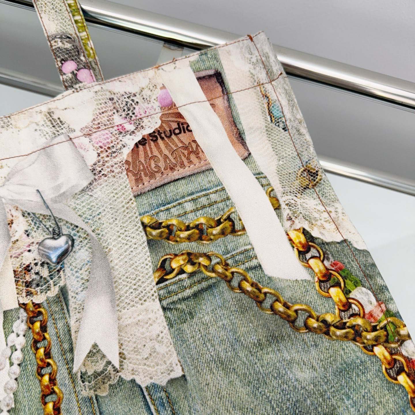 Acne Studios Logo tote bag （47×17×35cm） - FashionPlug